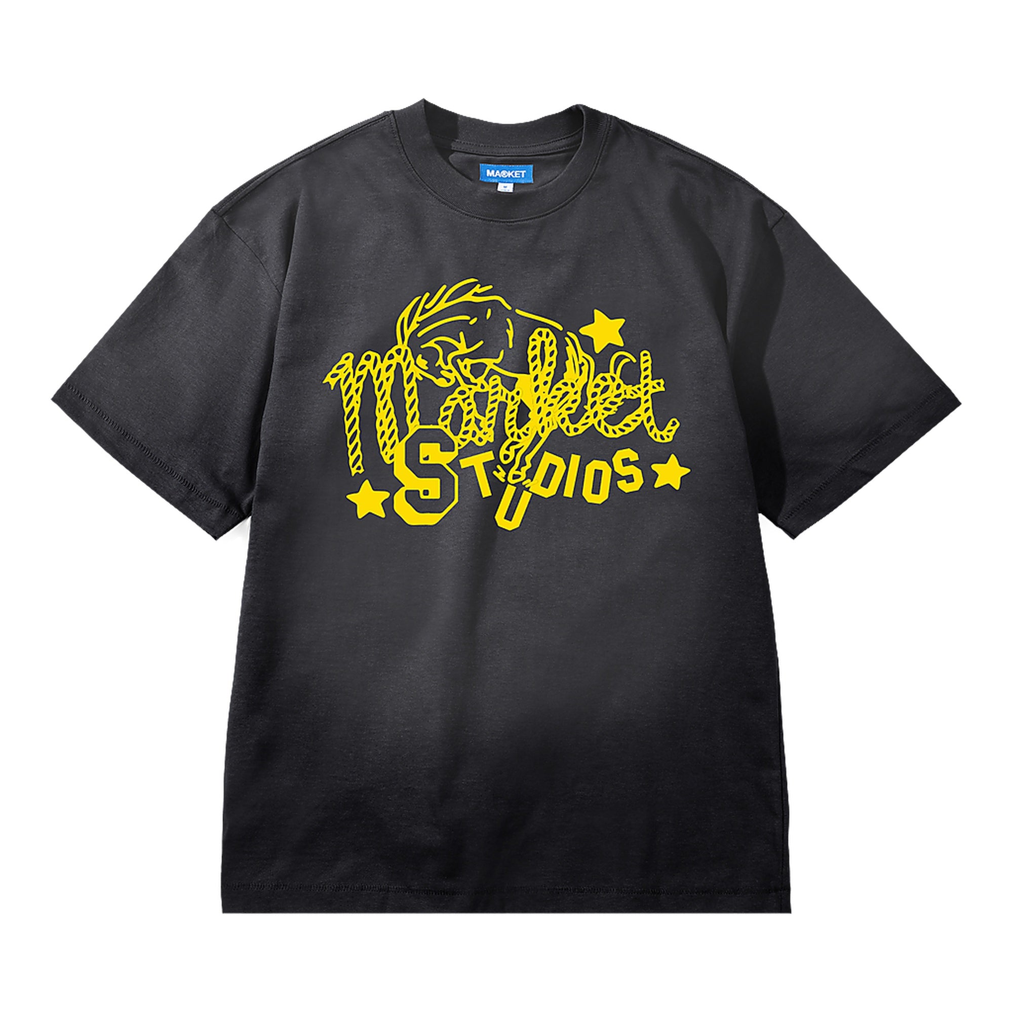 Market Old West Studios Men's T-Shirt - Black