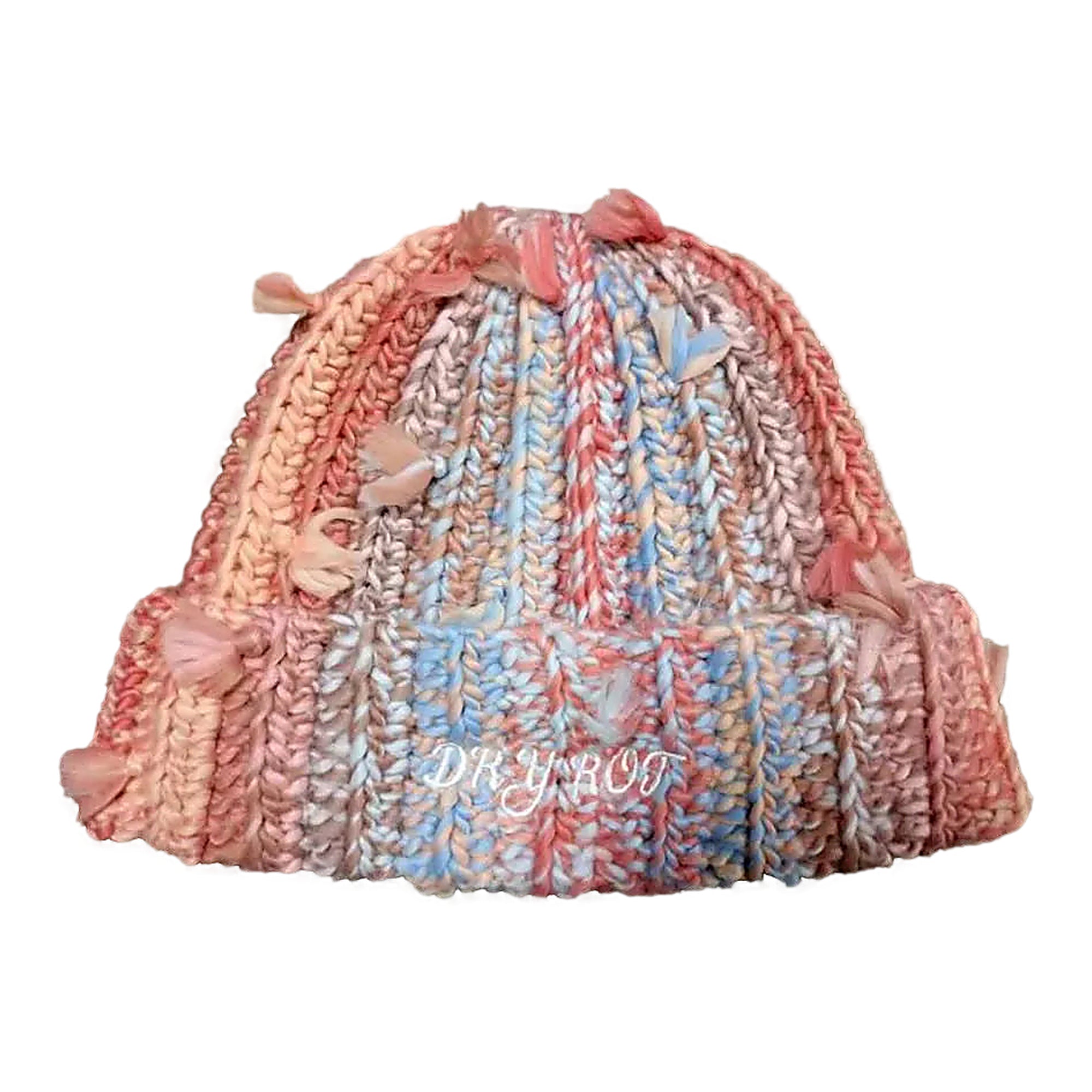 Dry Rot Tie-Dye Beanie - Chunky Knit