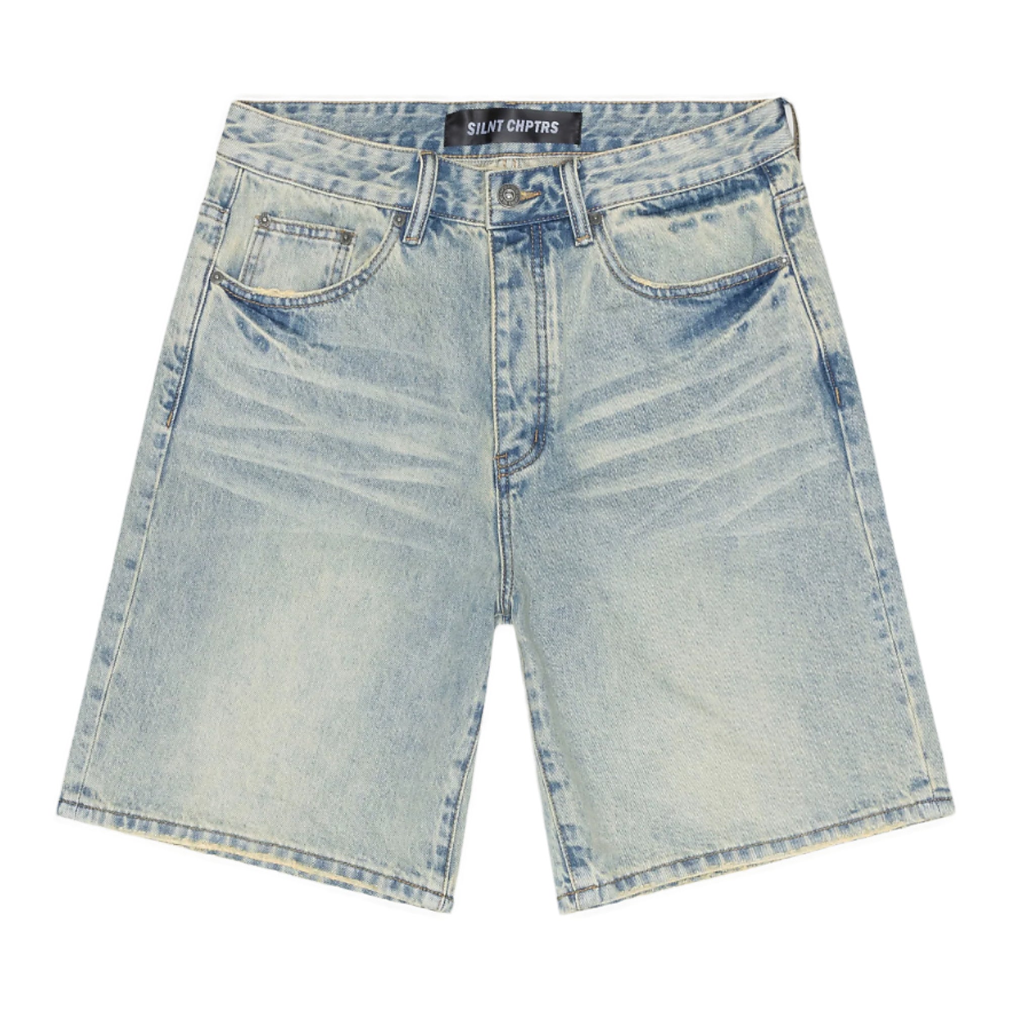 Silnt Chptrs Faded Shorts - Vintage Wash