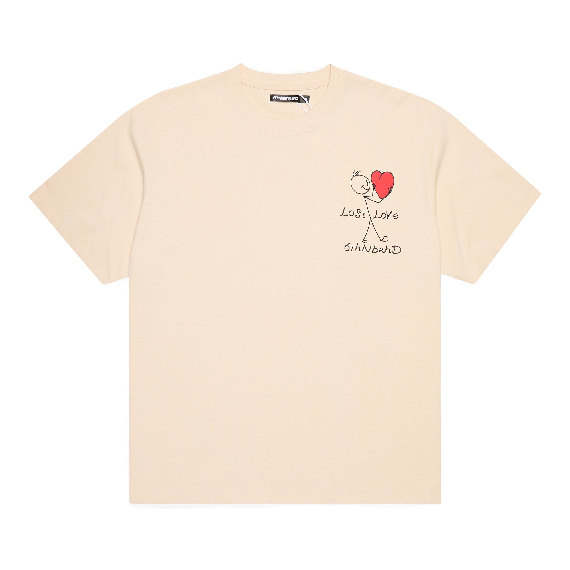 6Th Nbrhd Yes/No Men's T-Shirt - Beige