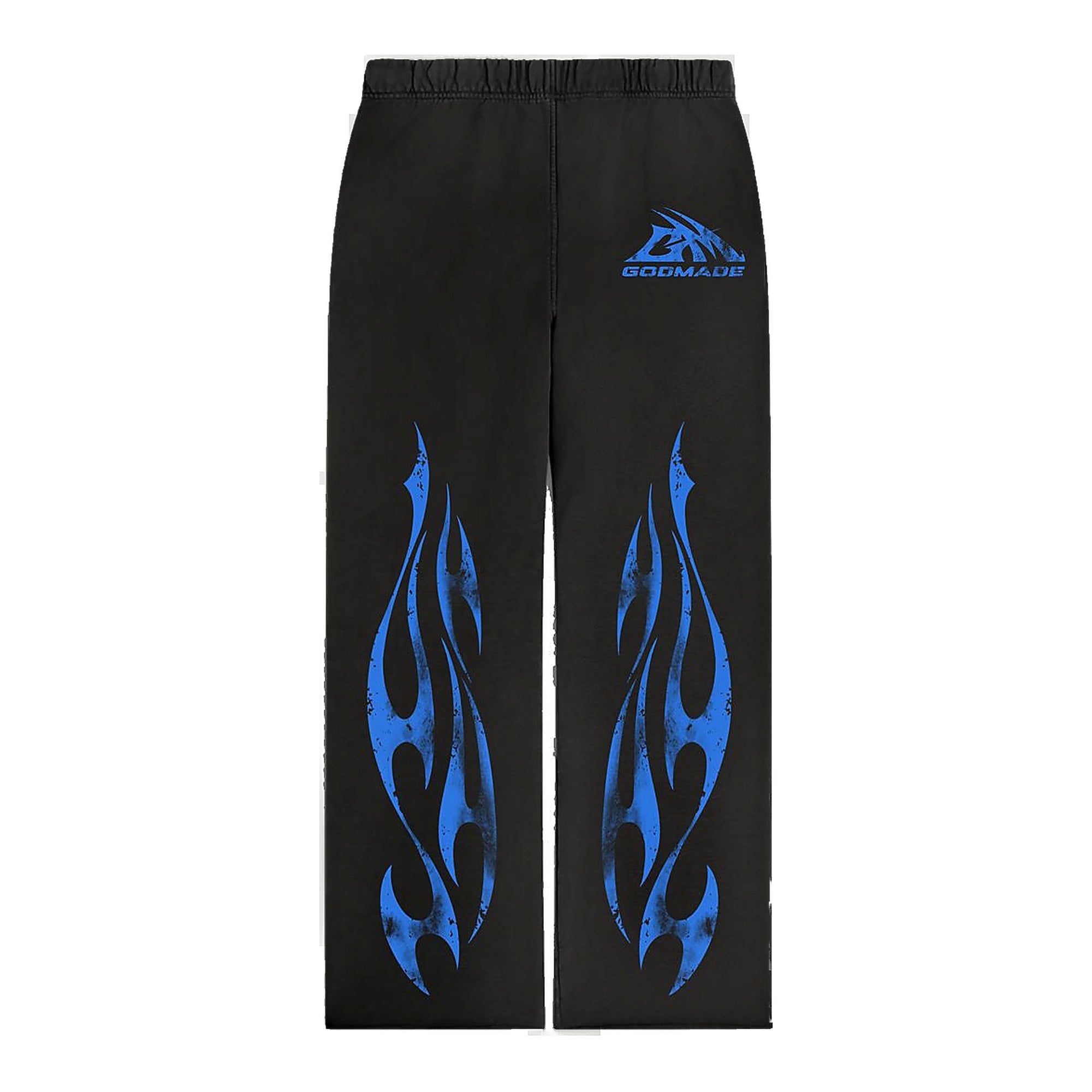 Godmade Gm Flame Sweatpants - Black