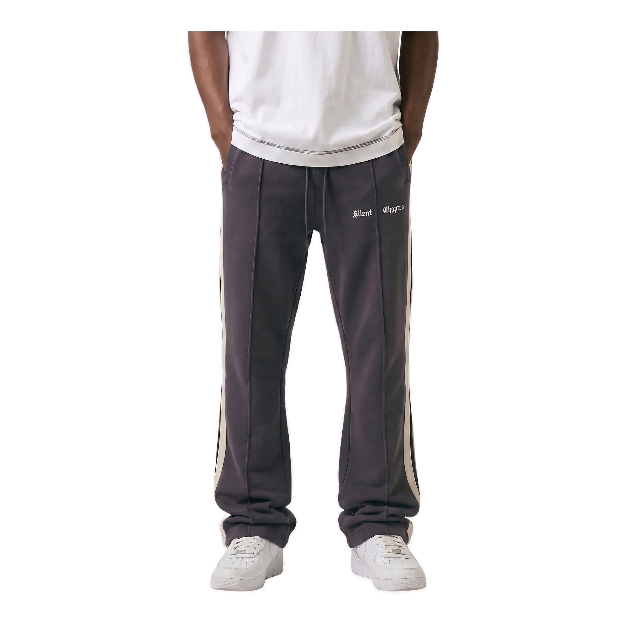 Silnt Chptrs Stripe Track Pants - Relaxed Fit