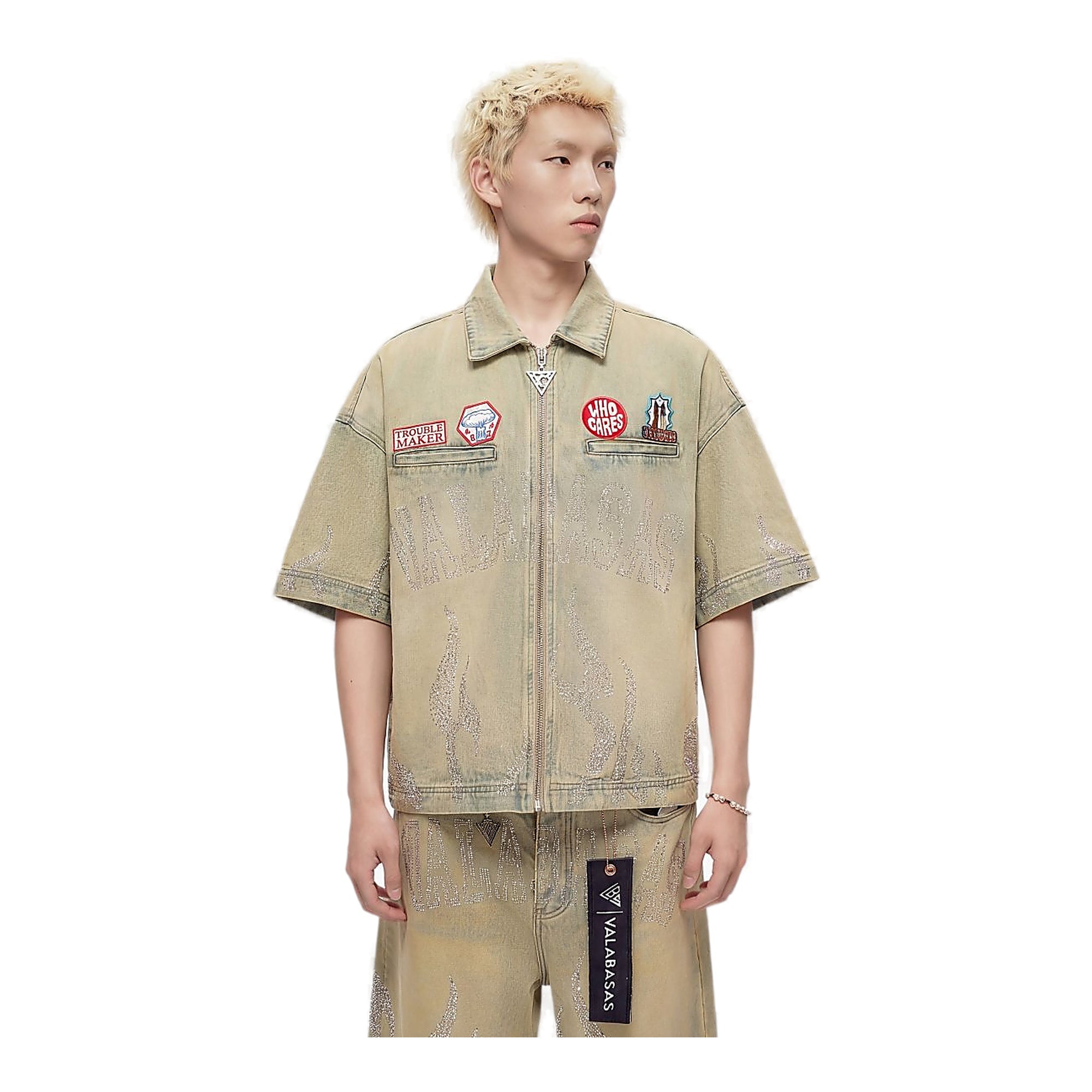 Valabasas Patch Shirt - Vintage Wash