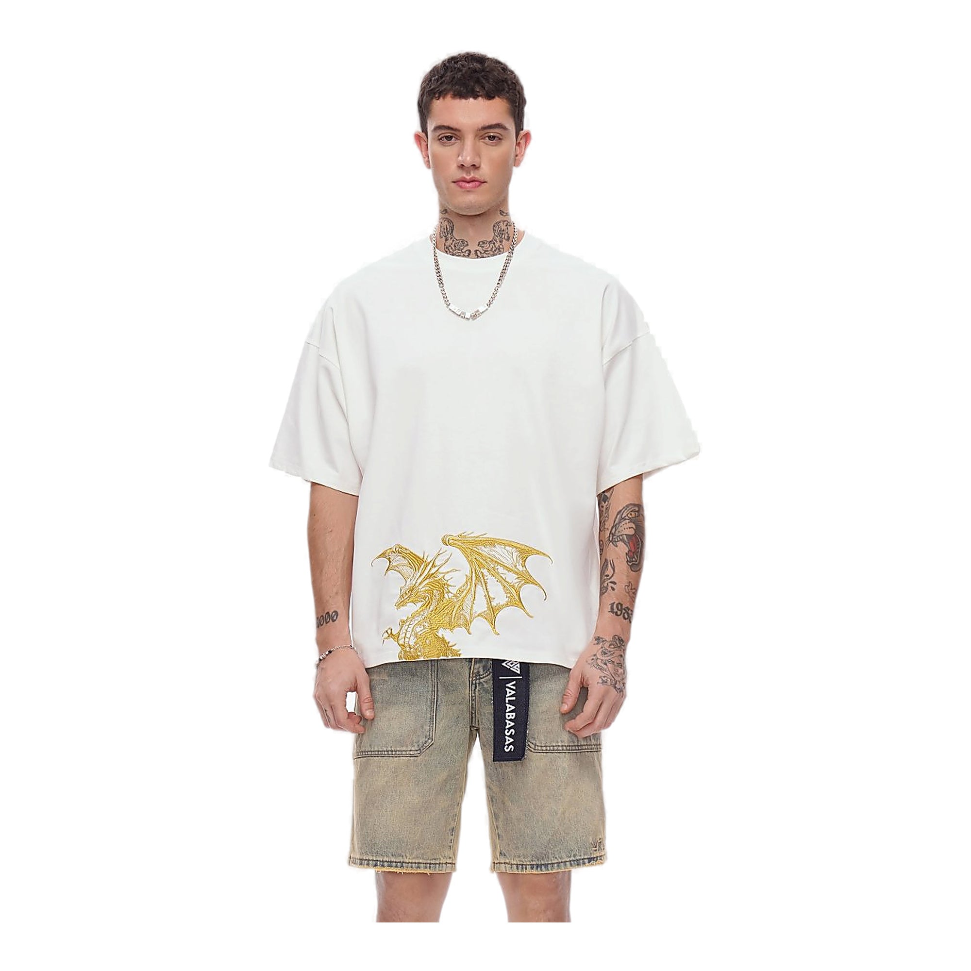 Valabasas Gold Dragon T-Shirt - Relaxed Fit