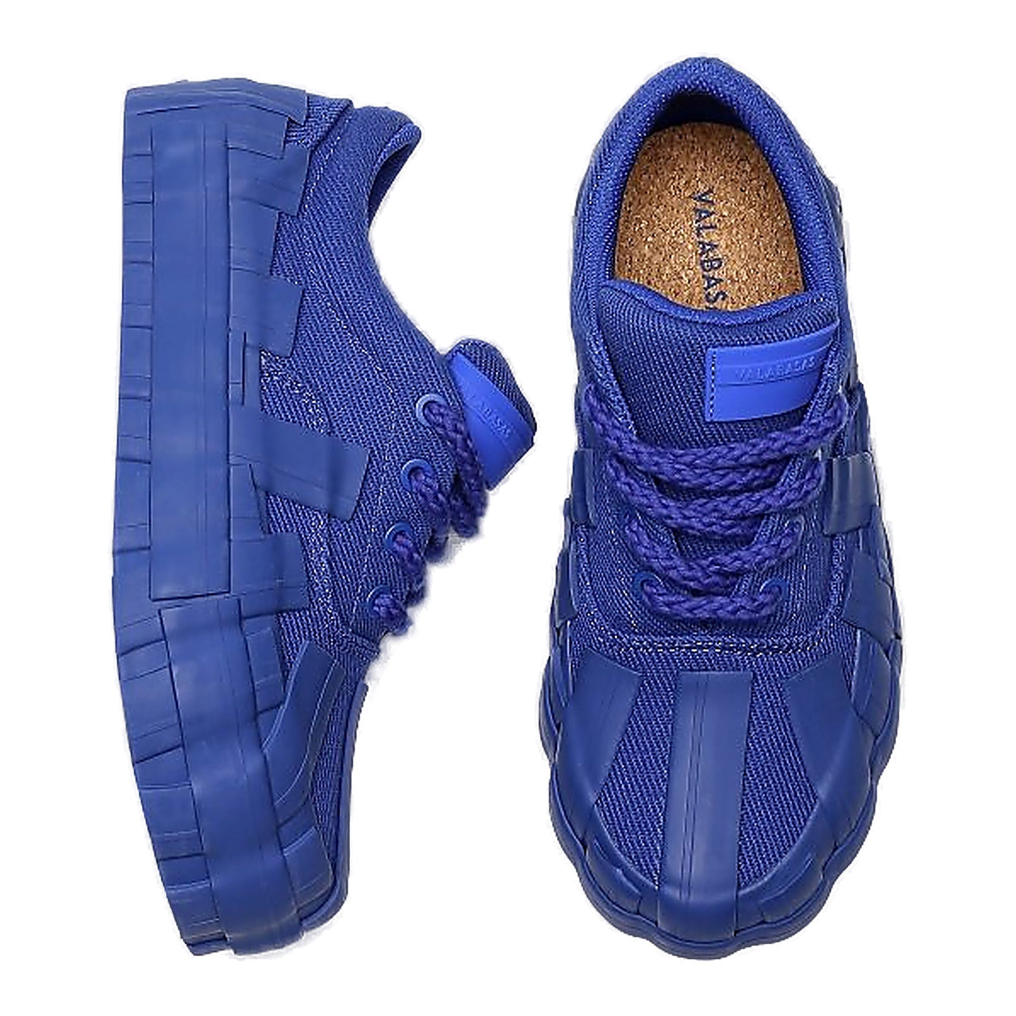 Valabasas Yuratsu Sneakers - Distressed Electric Blue