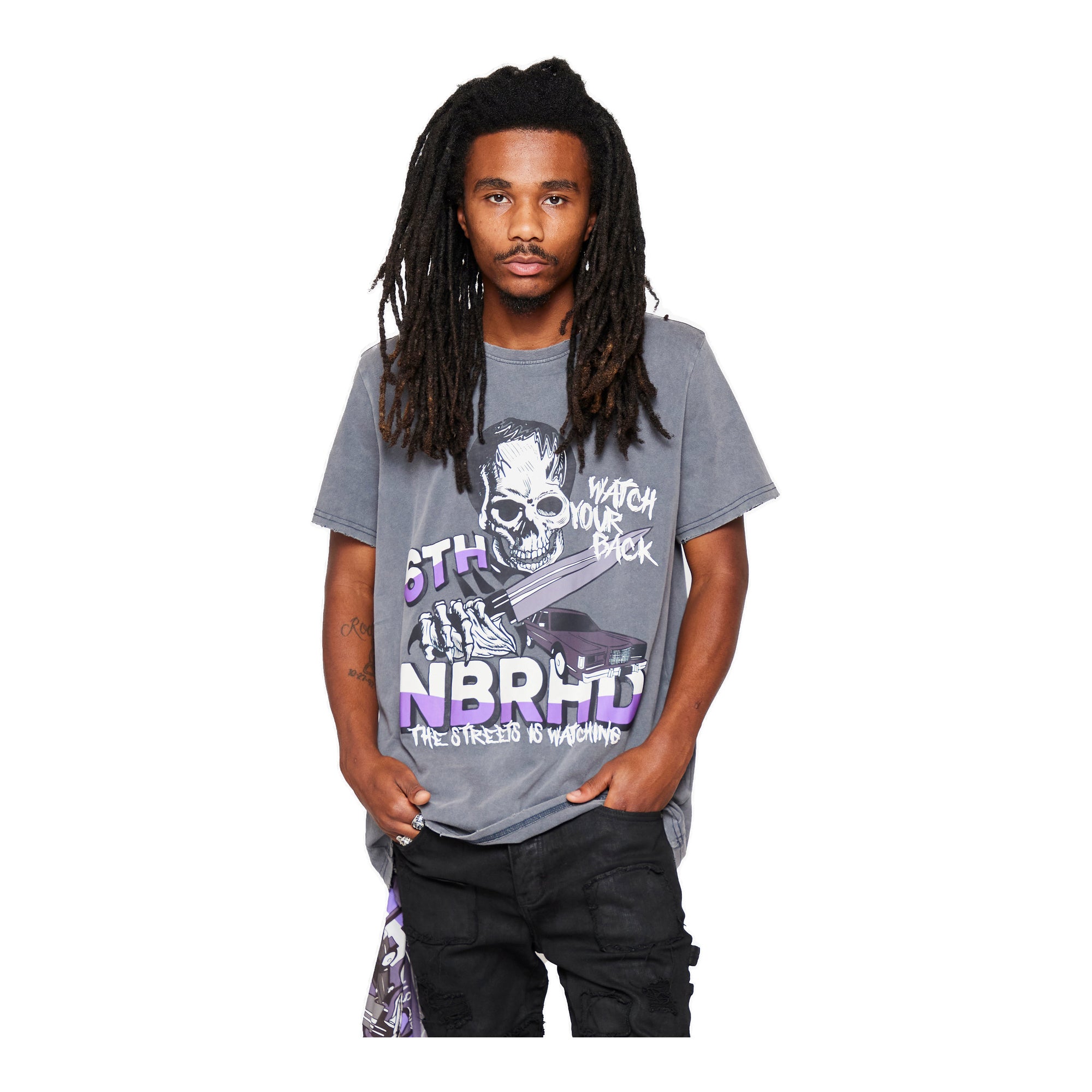 6Th Nbrhd Creeper T-Shirt