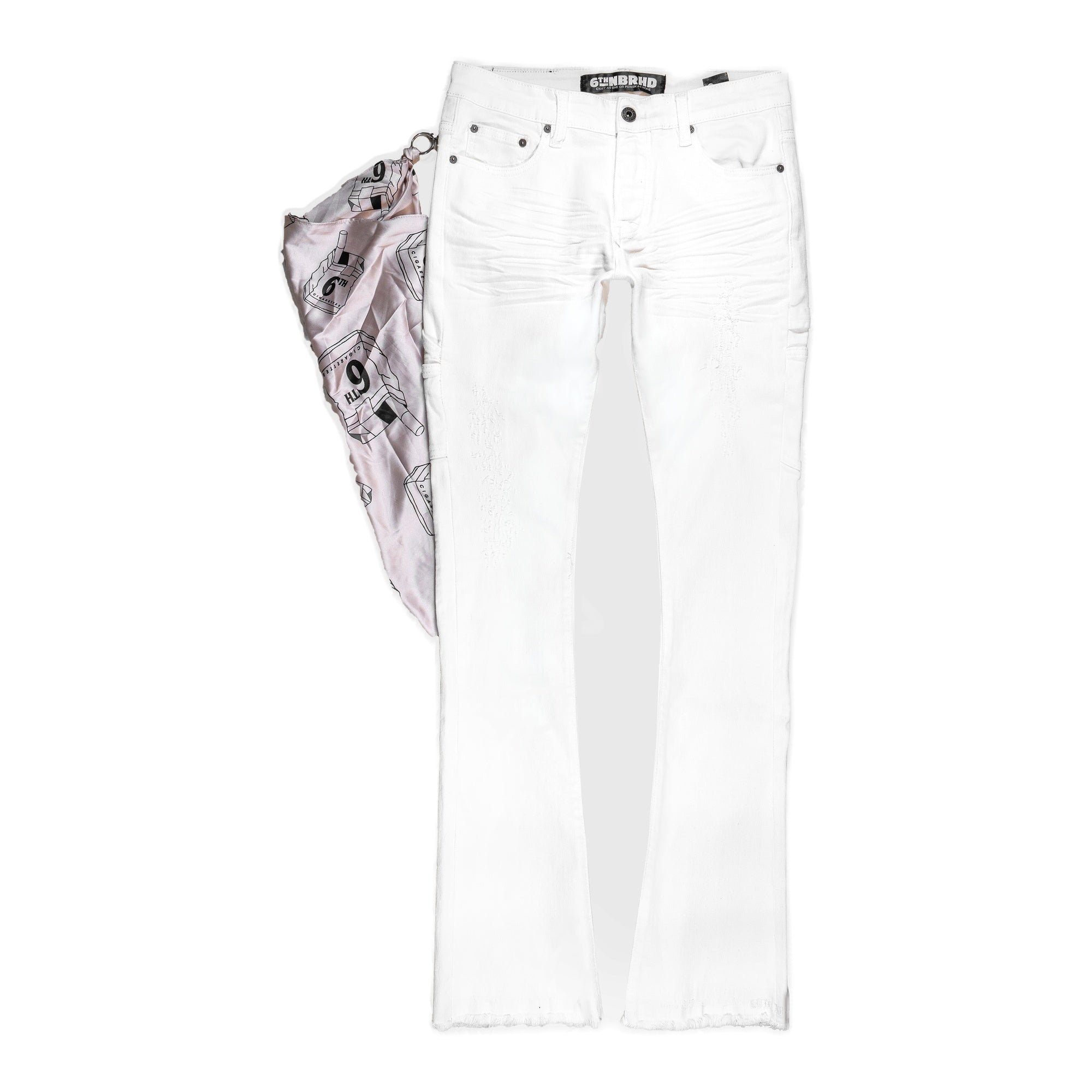 6Th Nbrhd The Classic Men's Jeans - White