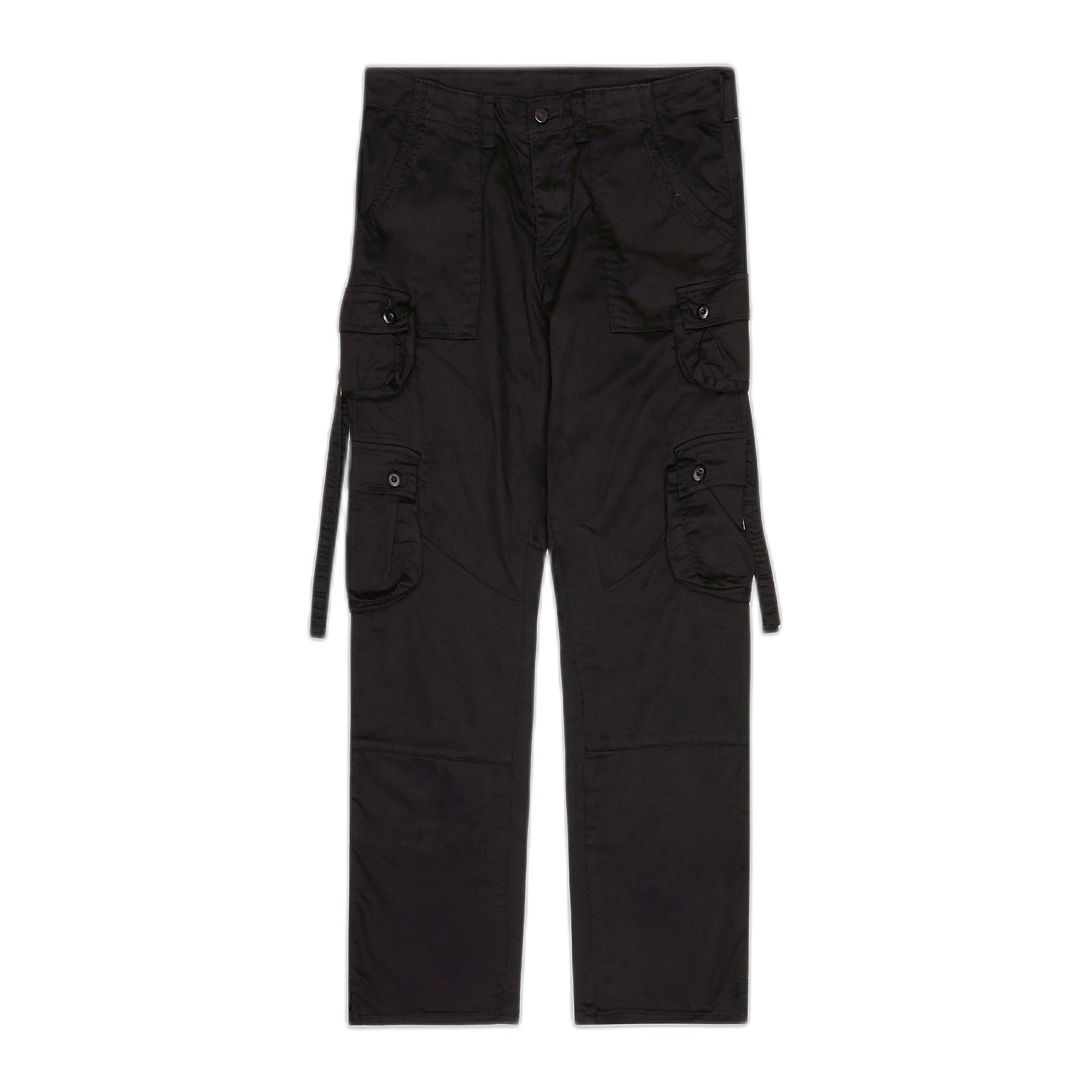 Silnt Chptrs Pocket Cargo Pants - Skinny Fit Black