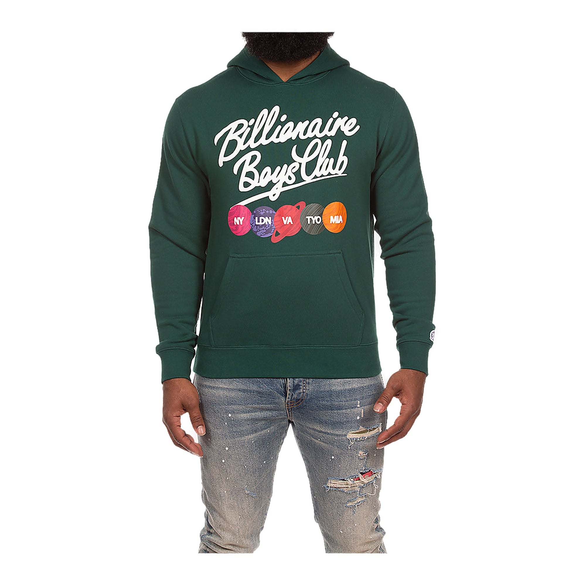 Billionaire Boys Club Bb Script Hoodie - Green