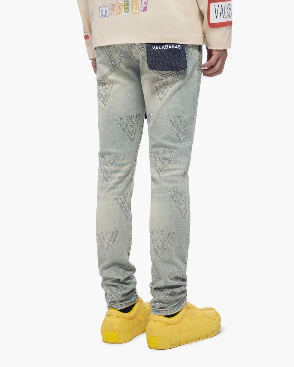 Aevorin Vintage Wash Skinny Jeans - Valabasas
