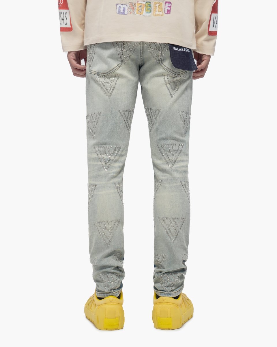 Aevorin Vintage Wash Skinny Jeans - Valabasas