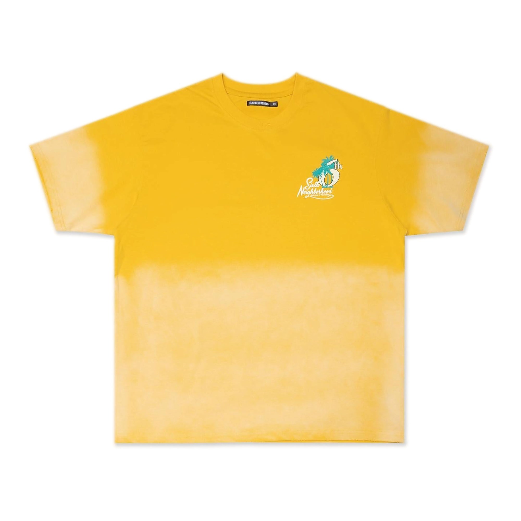 6Th Nbrhd Paradise Men's T-Shirt - Yellow