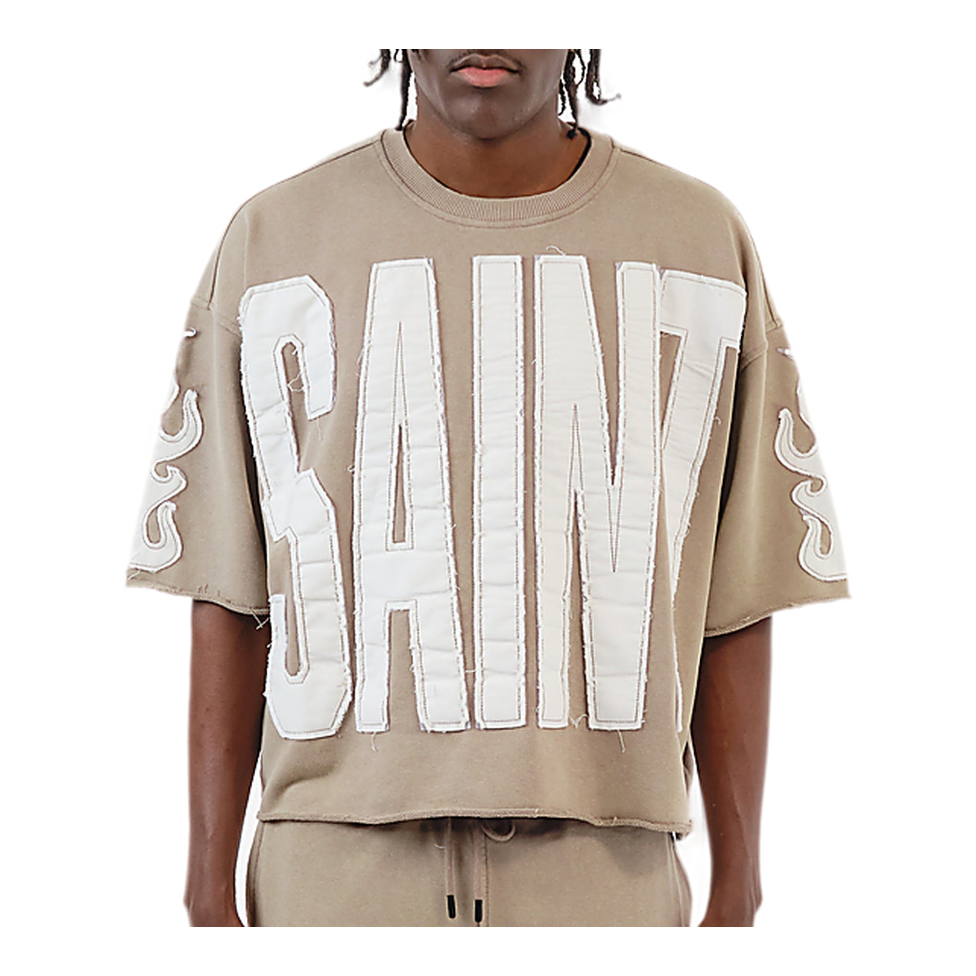 Copper Rivet Saint Tee - Raw Hem