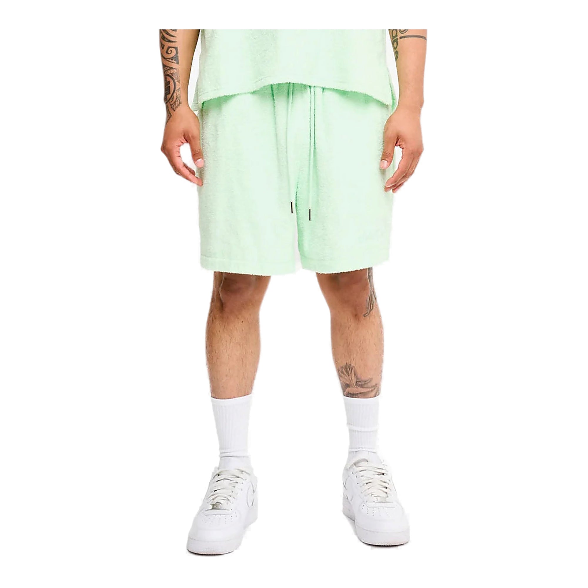 Silnt Chptrs Patch Shorts - Terry Fabric