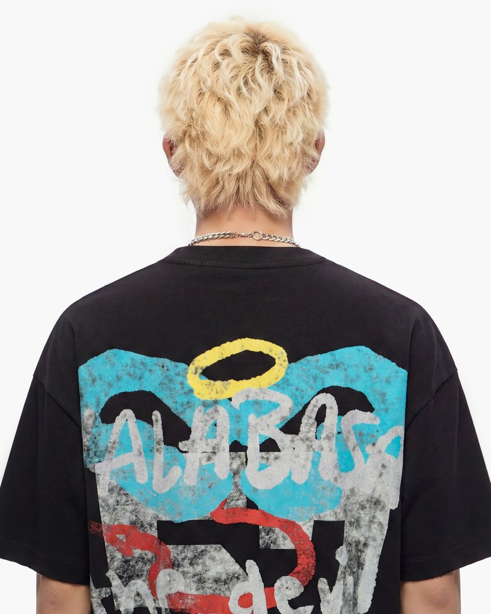 Angel Tee Black - Valabasas