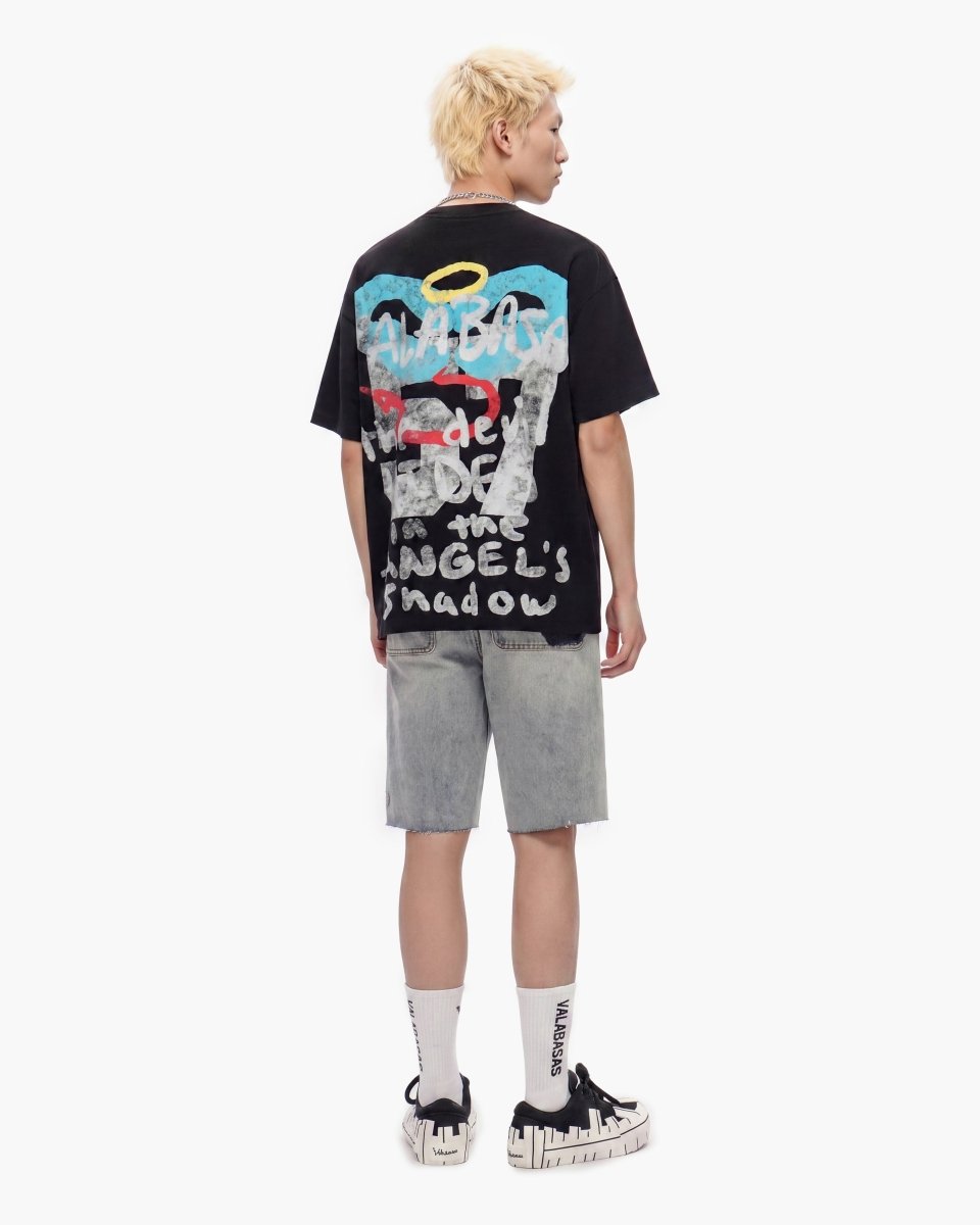 Angel Tee Black - Valabasas