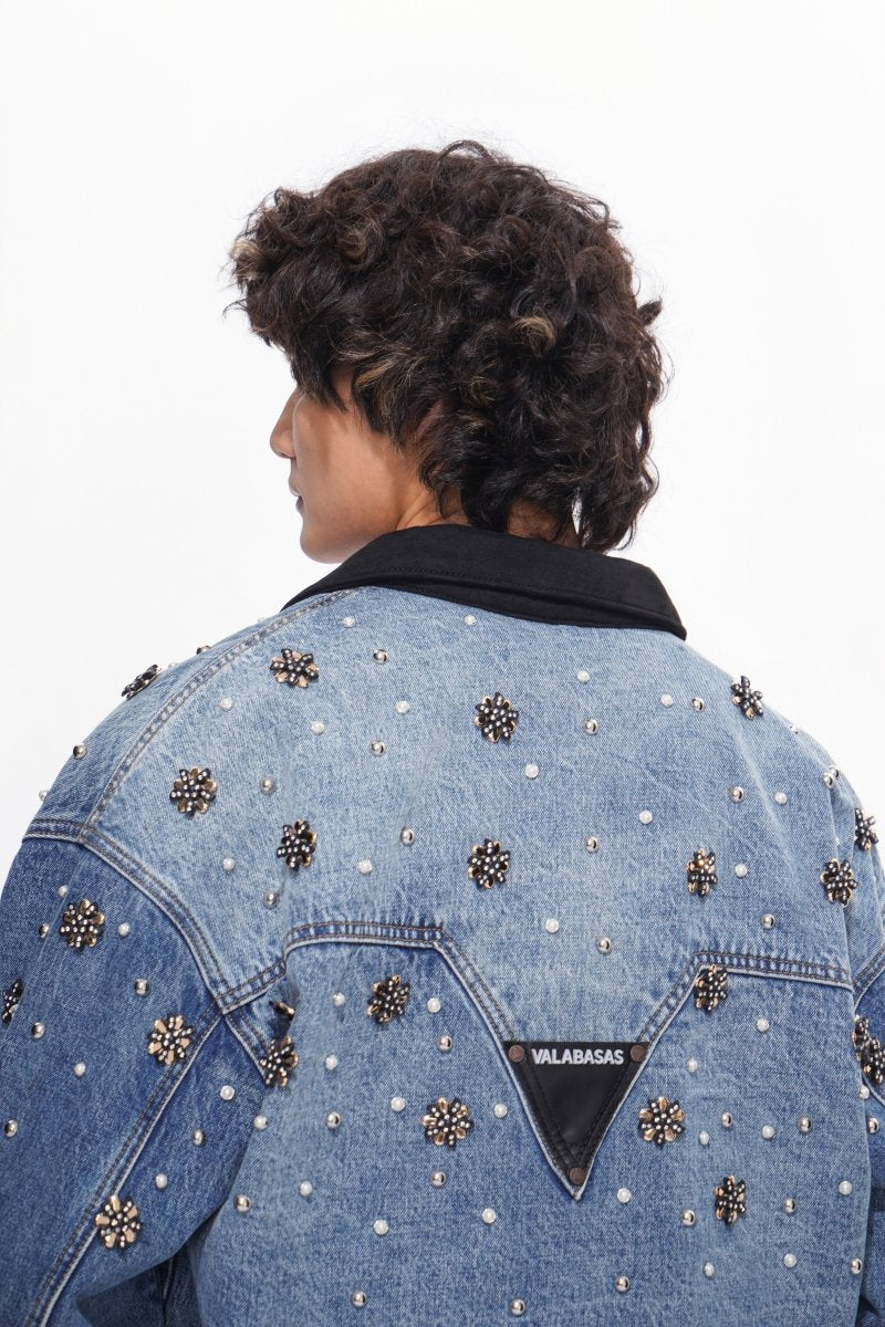 Appearance Jacket Blue Washed - Valabasas