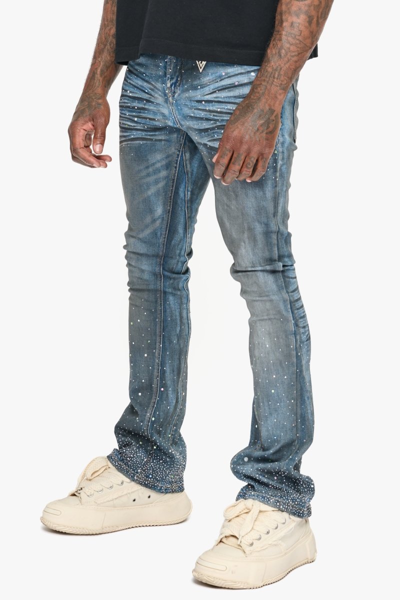 Astonish Dk. Dirty Blue Stacked - Valabasas