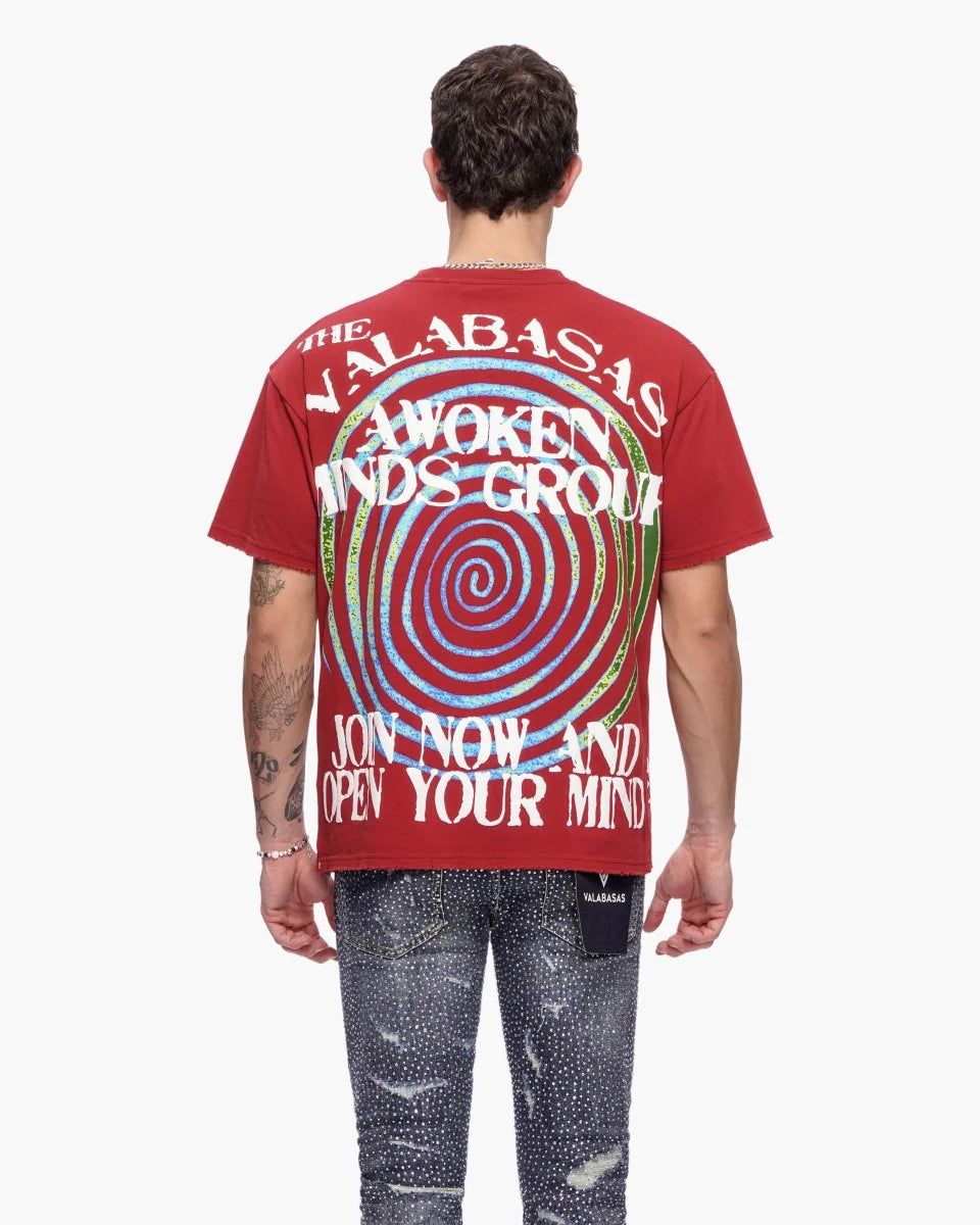 Valabasas Awoken Minds Tee - Oversized Graphic
