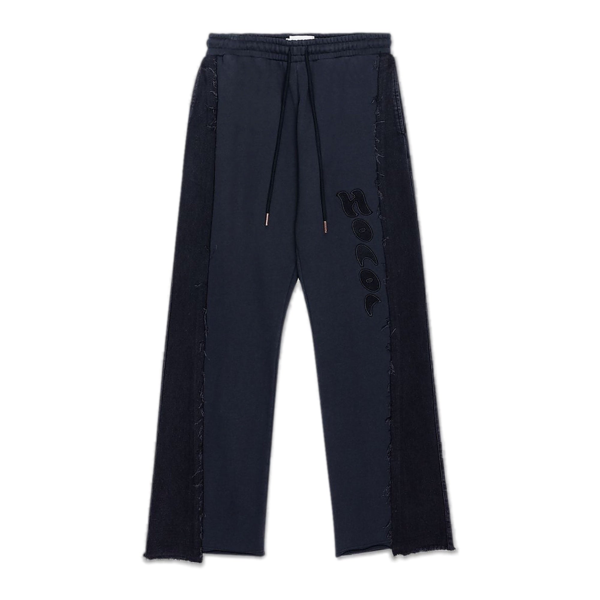 Honor The Gift Two-Tone Denim Jogger Pants - Black