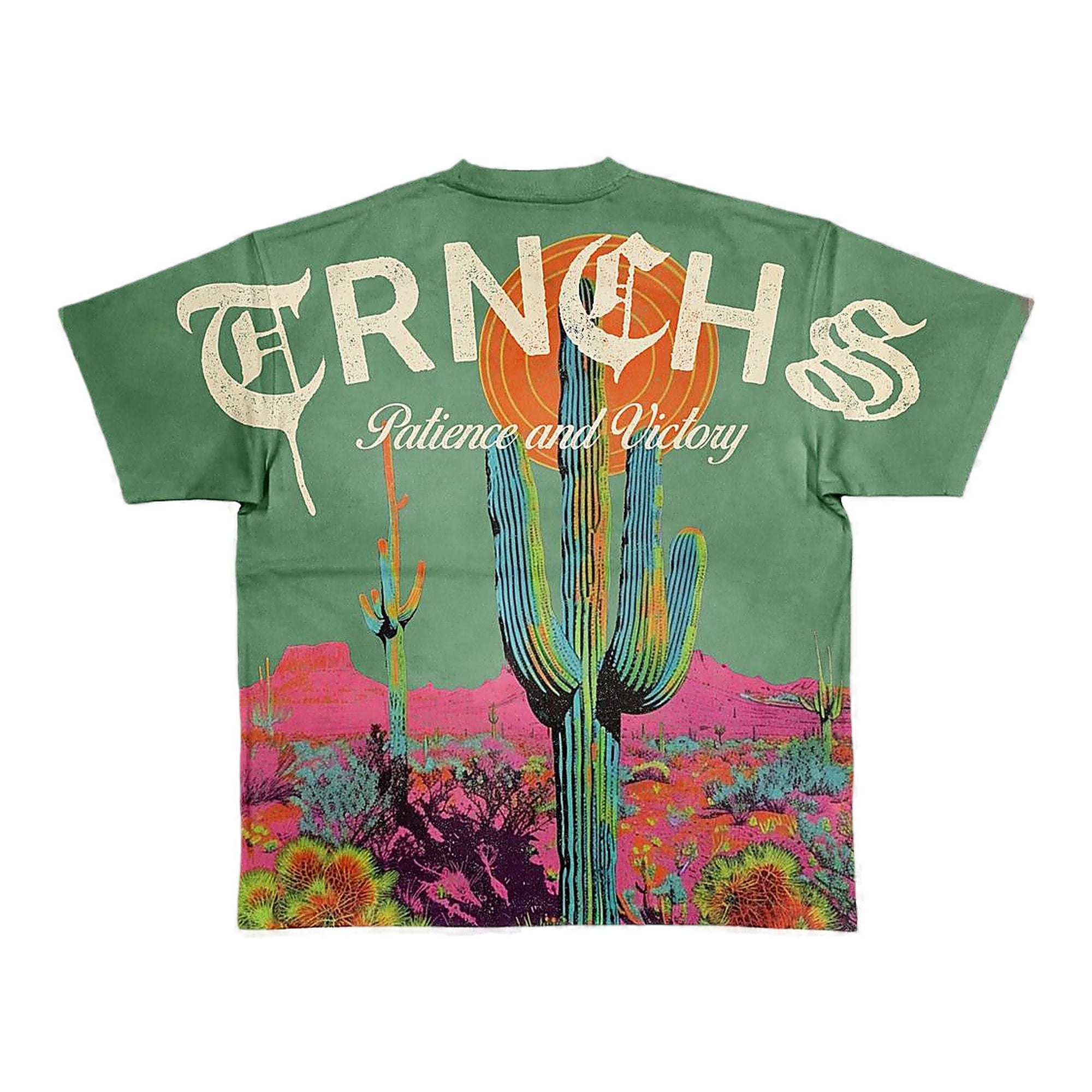 Trnchs Desert T-Shirt - Graphic Green