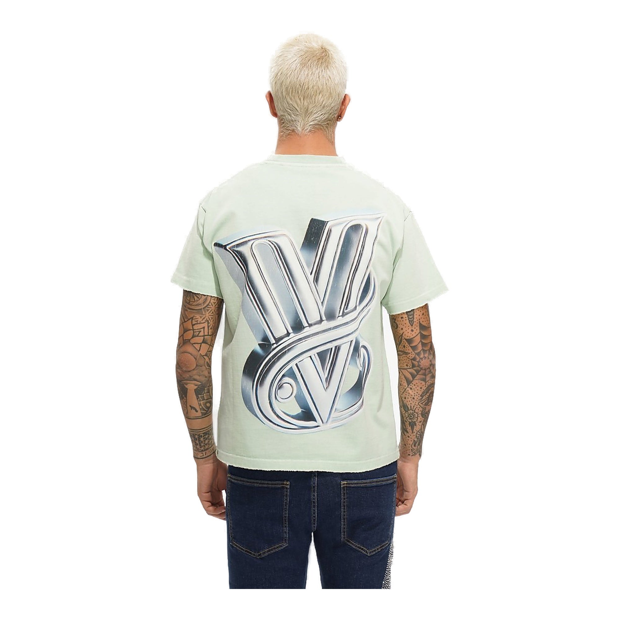 Valabasas Legacy Tee Mint - Breathable Cotton Fabric