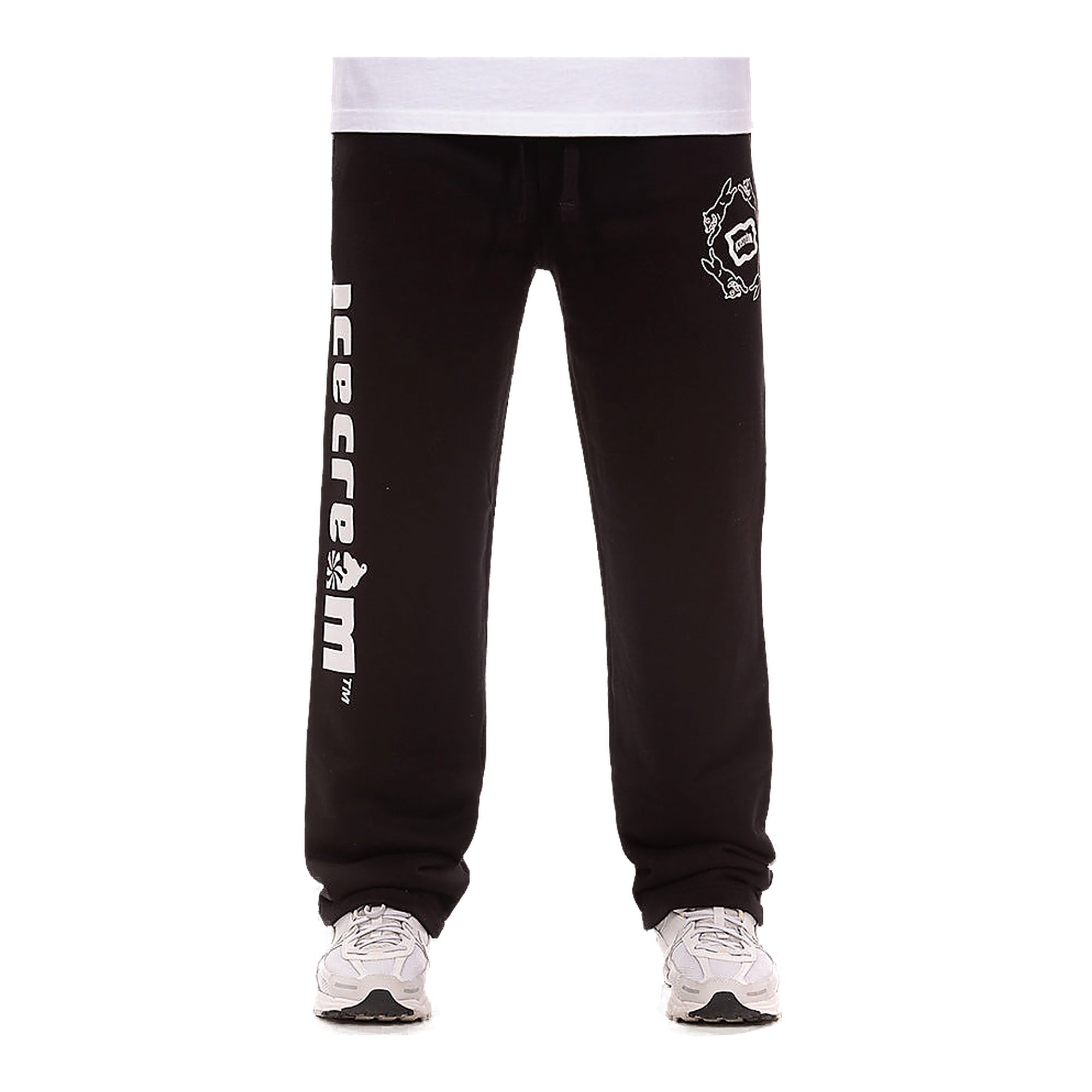 Ice Cream Vertical Sweatpants Men - Black