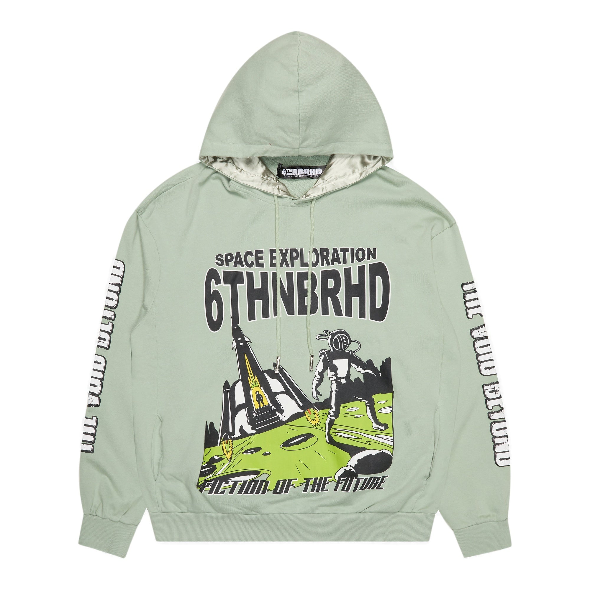 6Th Nbrhd Beyond Men's Hoodie - Green