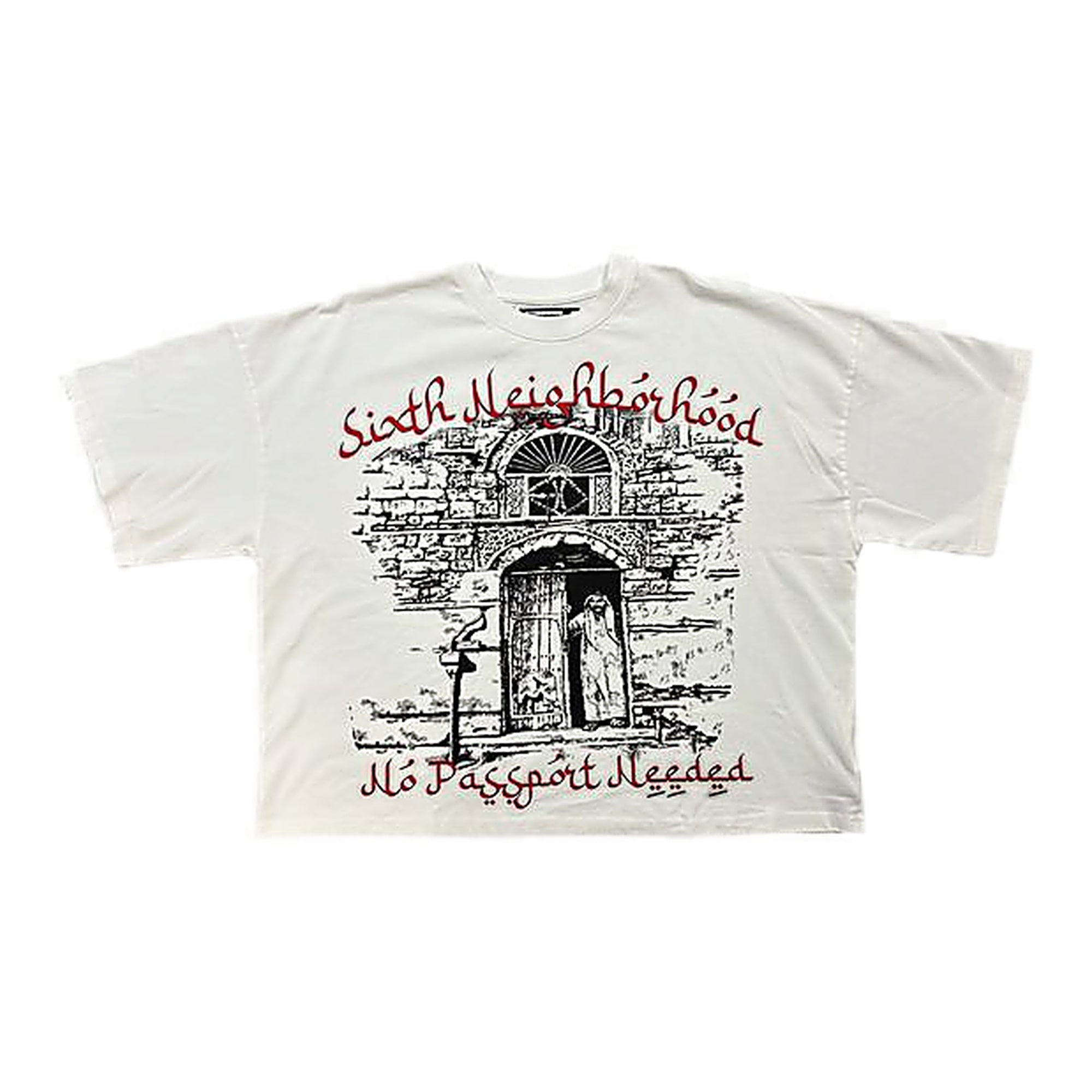 6th Nbrhd Architectural T-Shirt - Oversized