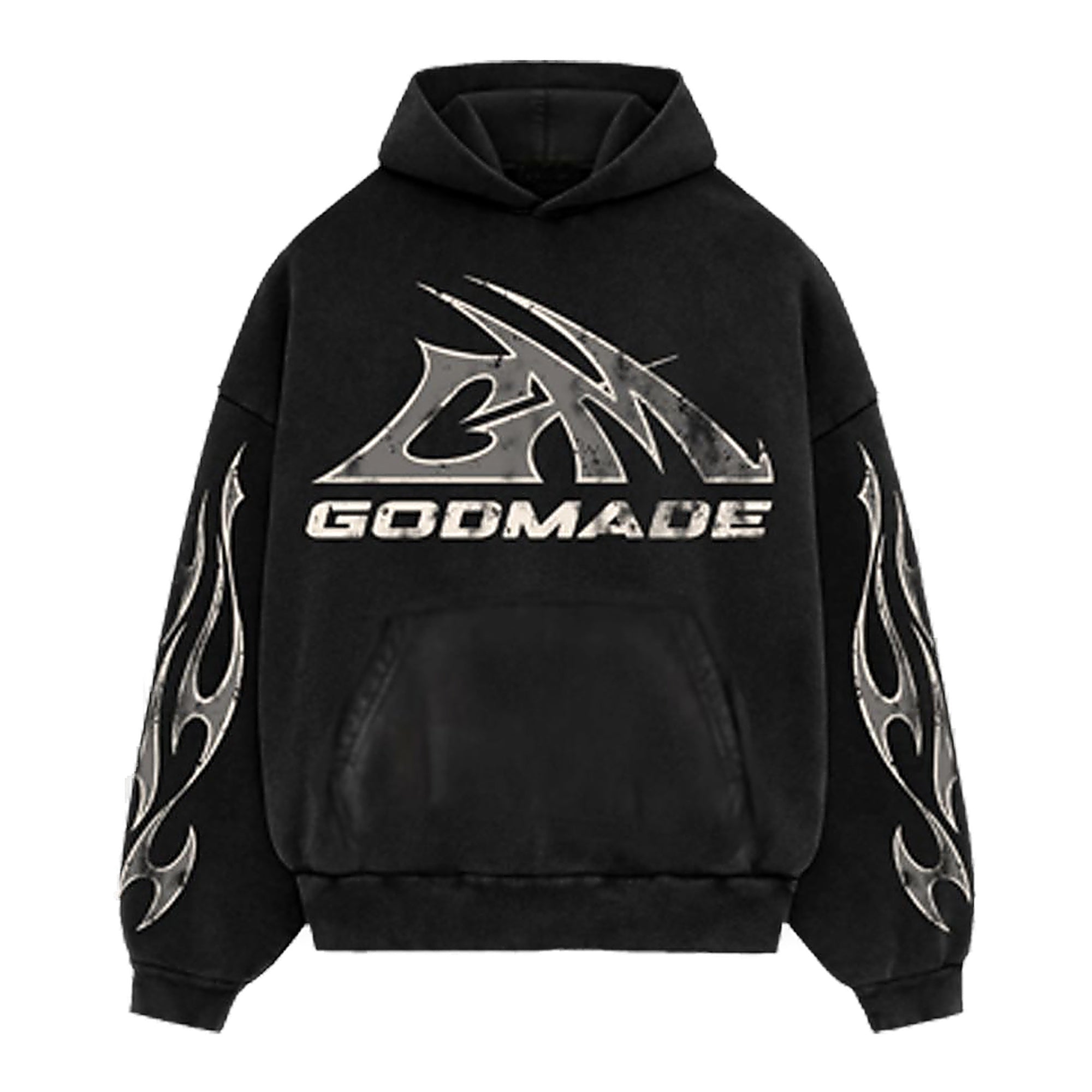Godmade Core Line Hoodie - Black