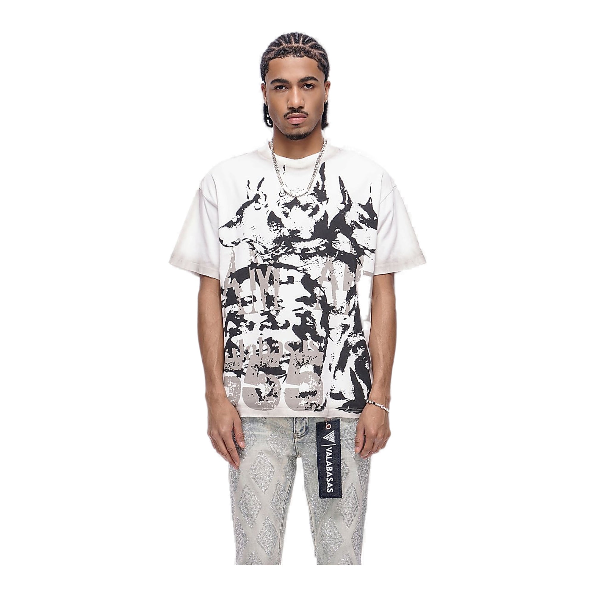 Valabasas Dog Tee - Graphic Print