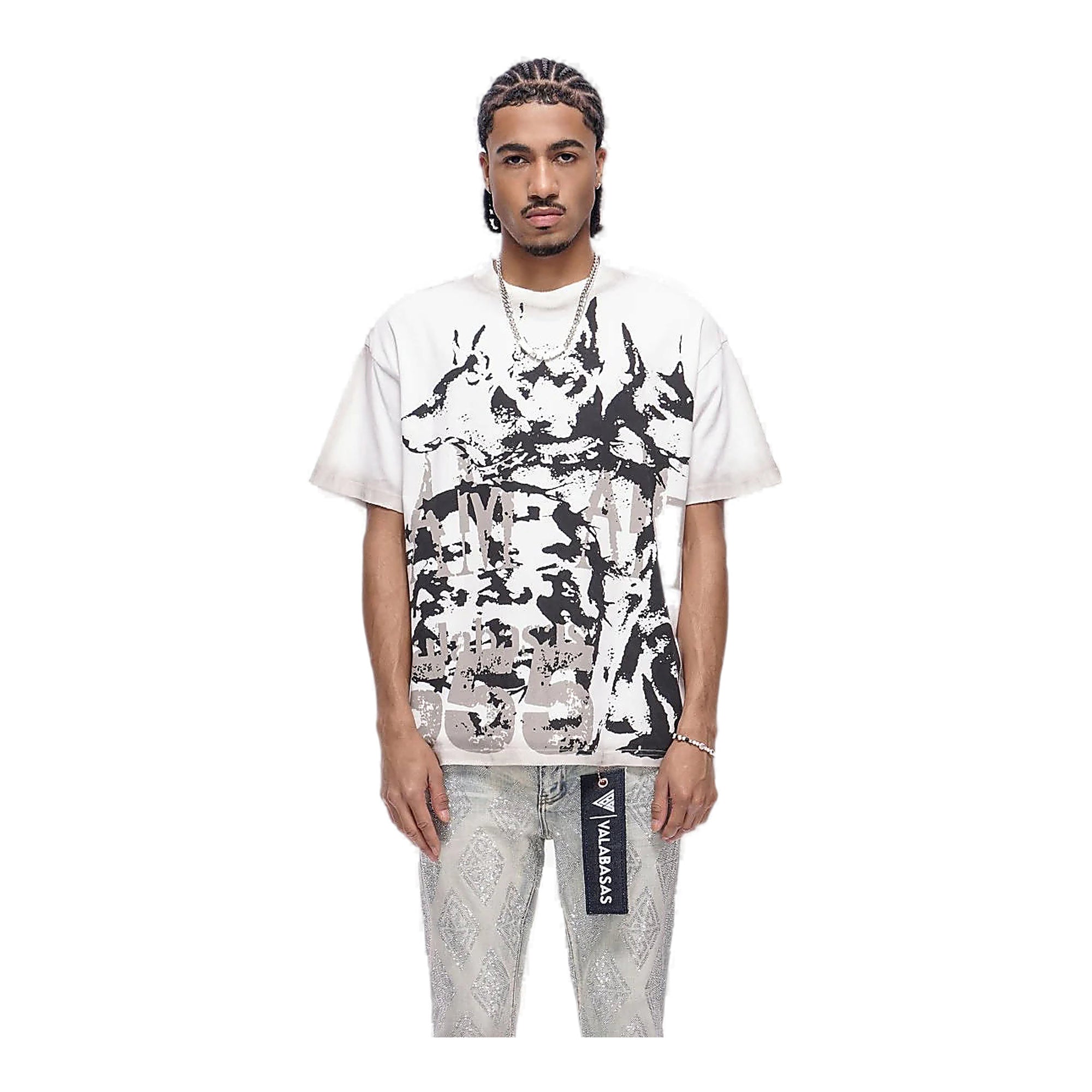Valabasas Relaxed Fit T-Shirt - Graphic Print