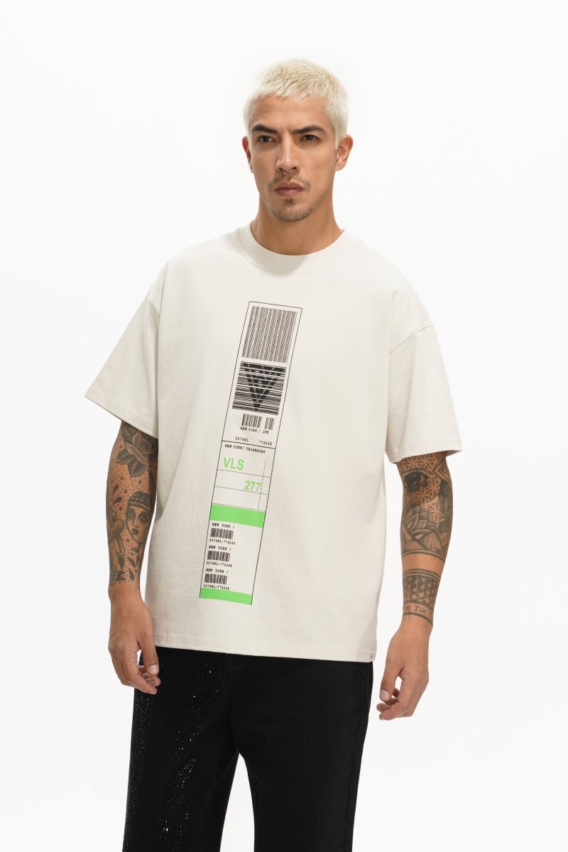 Baggage Claim Tee Cream - Valabasas
