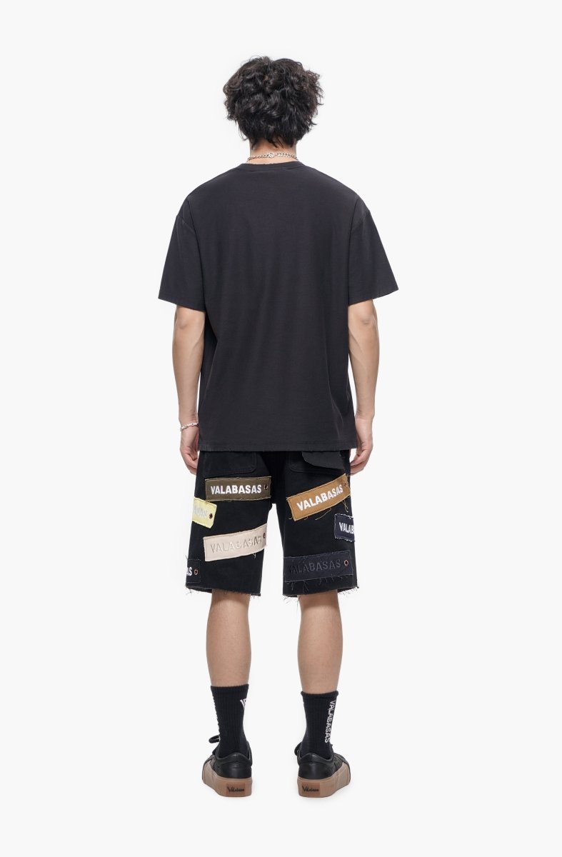 Banner Jorts Jet Black - Valabasas