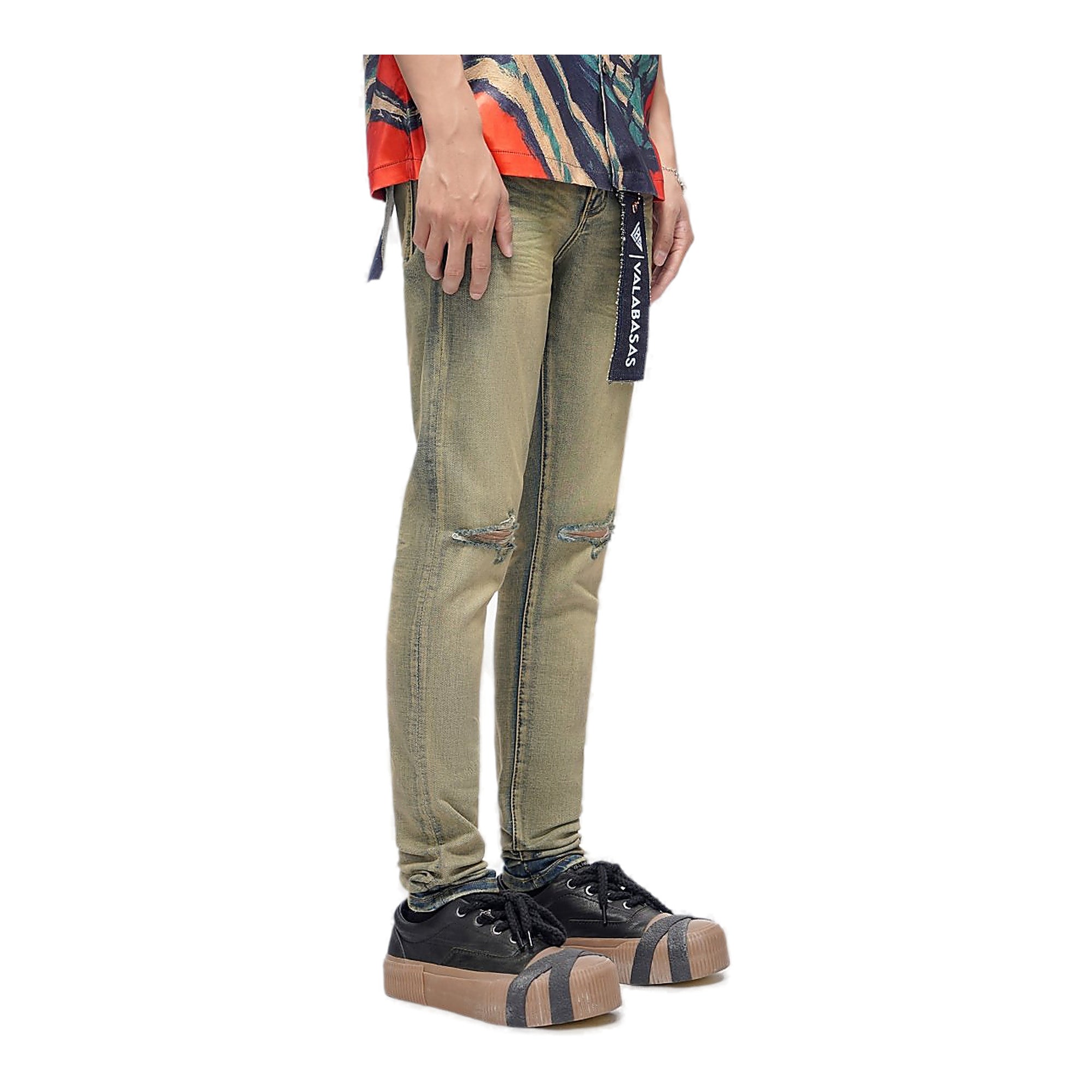 Valabasas Distressed Jeans - Skinny Fit Medium Vintage