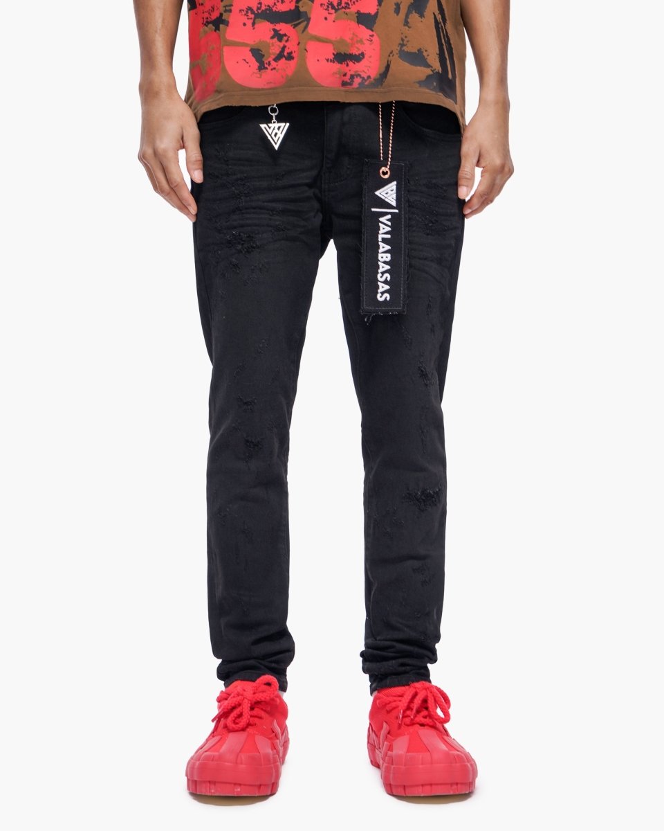 Blackout Skinny Black Waxed - Valabasas