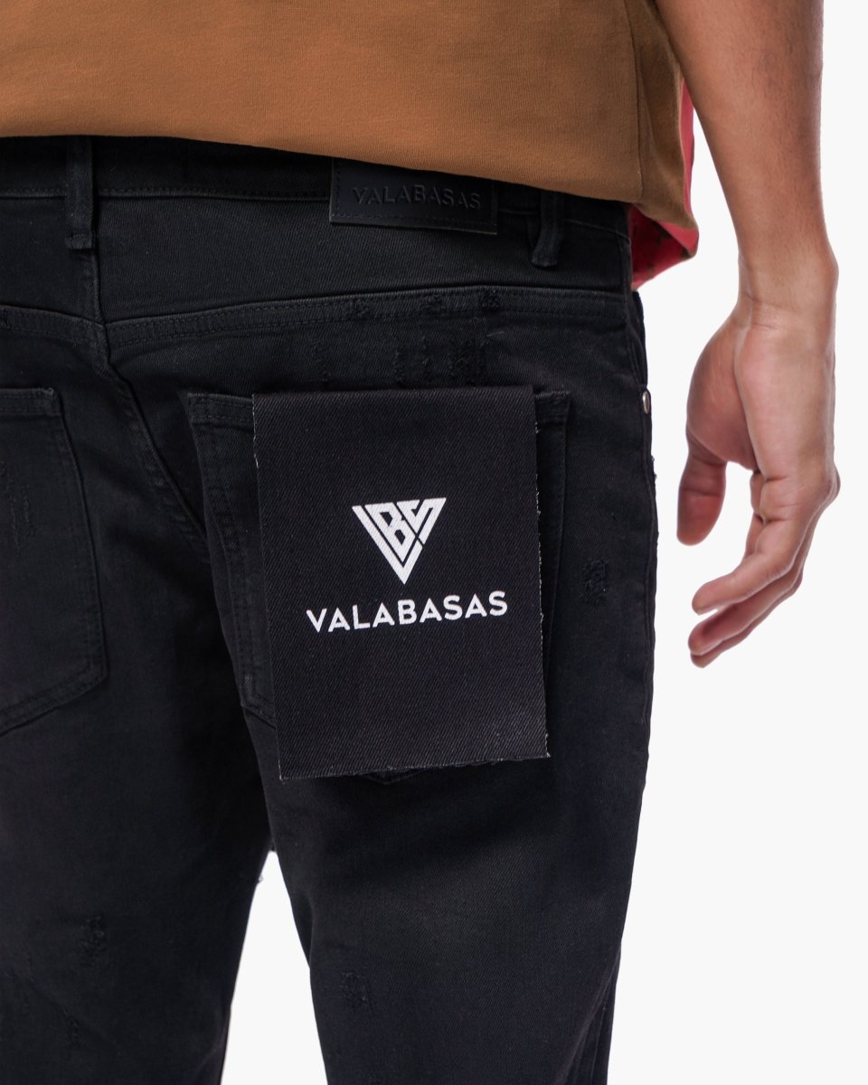 Blackout Skinny Black Waxed - Valabasas