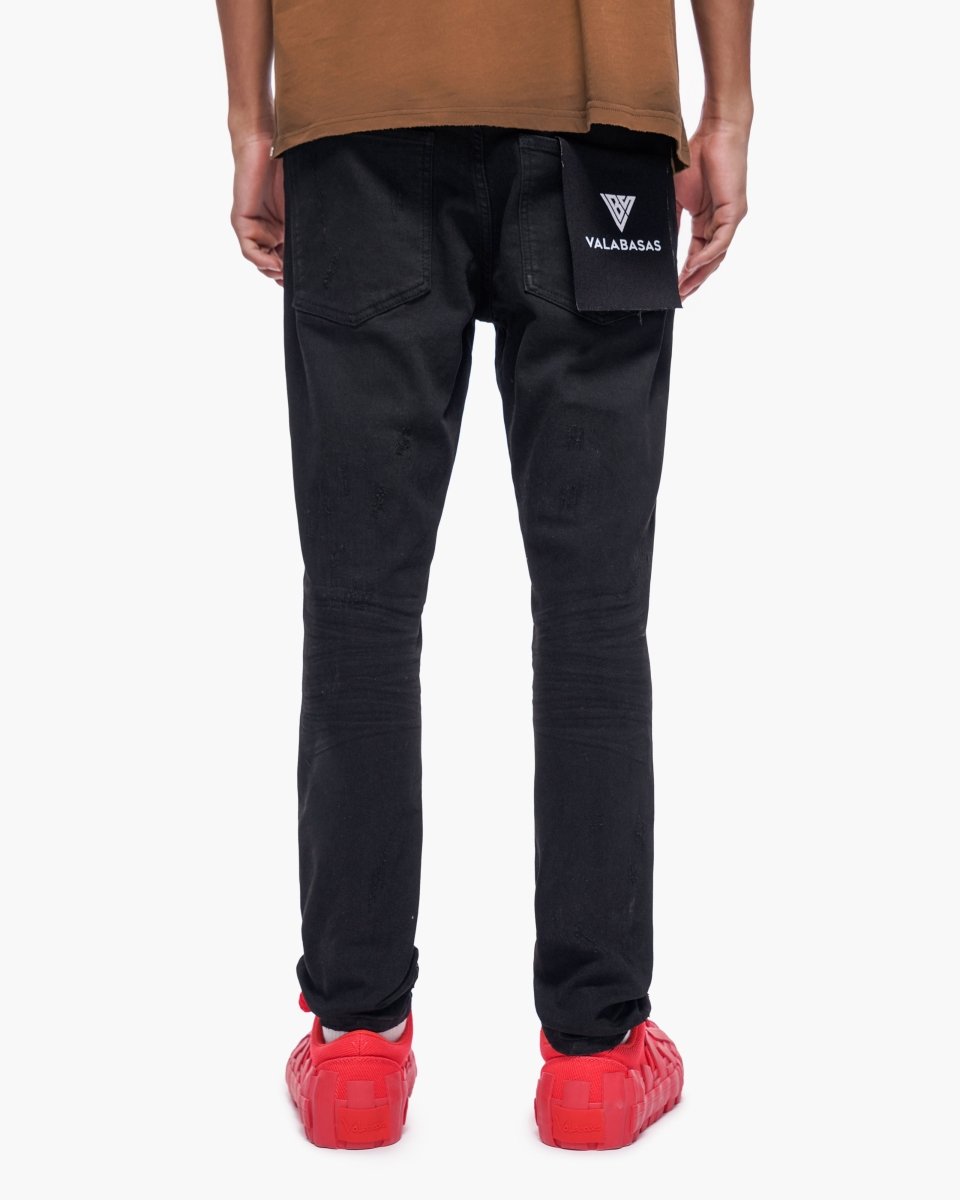 Blackout Skinny Black Waxed - Valabasas