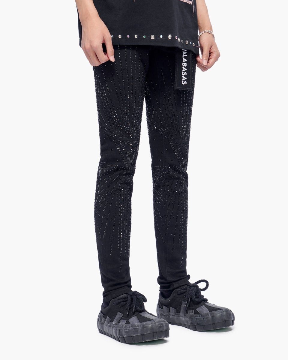 Brixton Skinny Jet Black - Valabasas