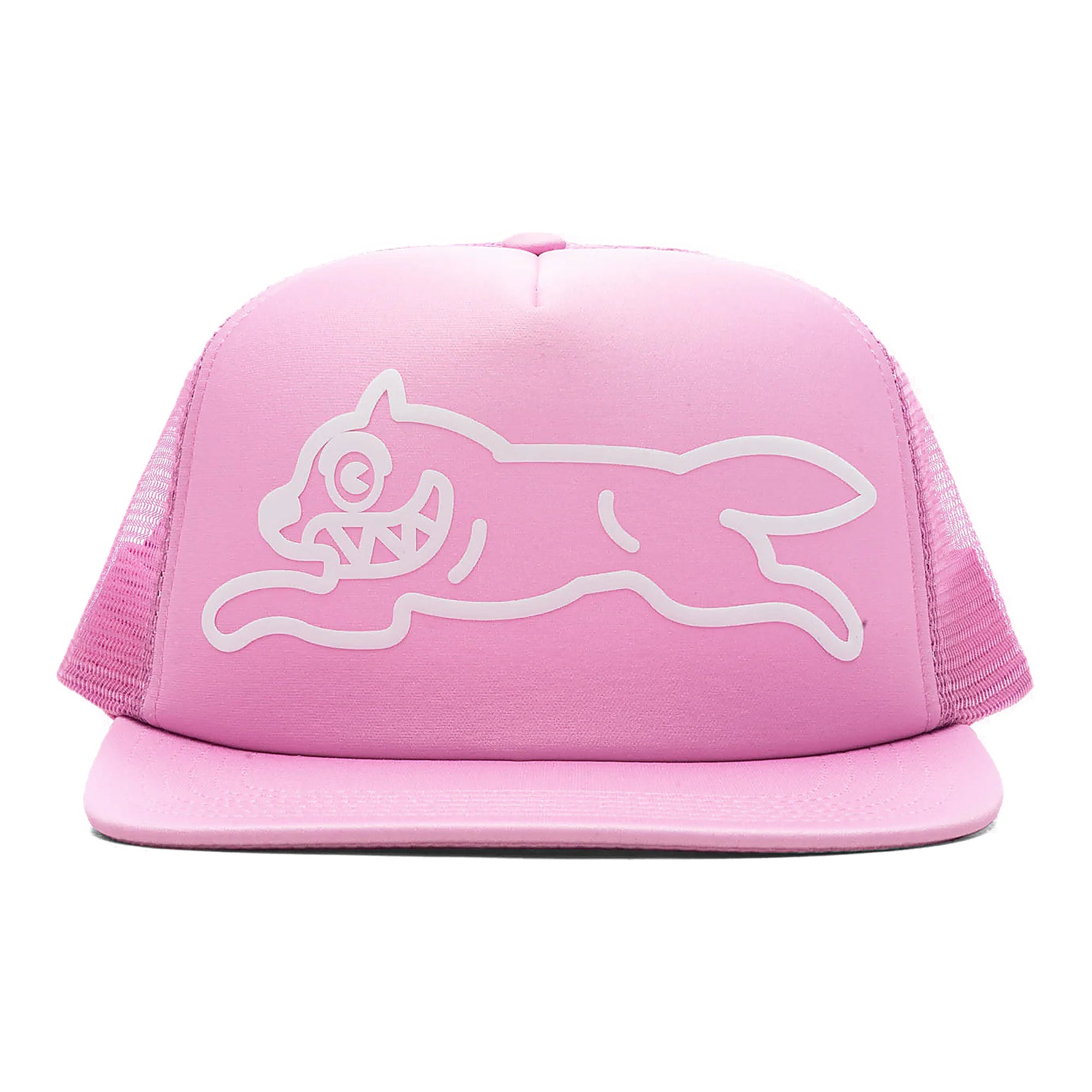 Ice Cream Running Dog Trucker Hat - Mesh