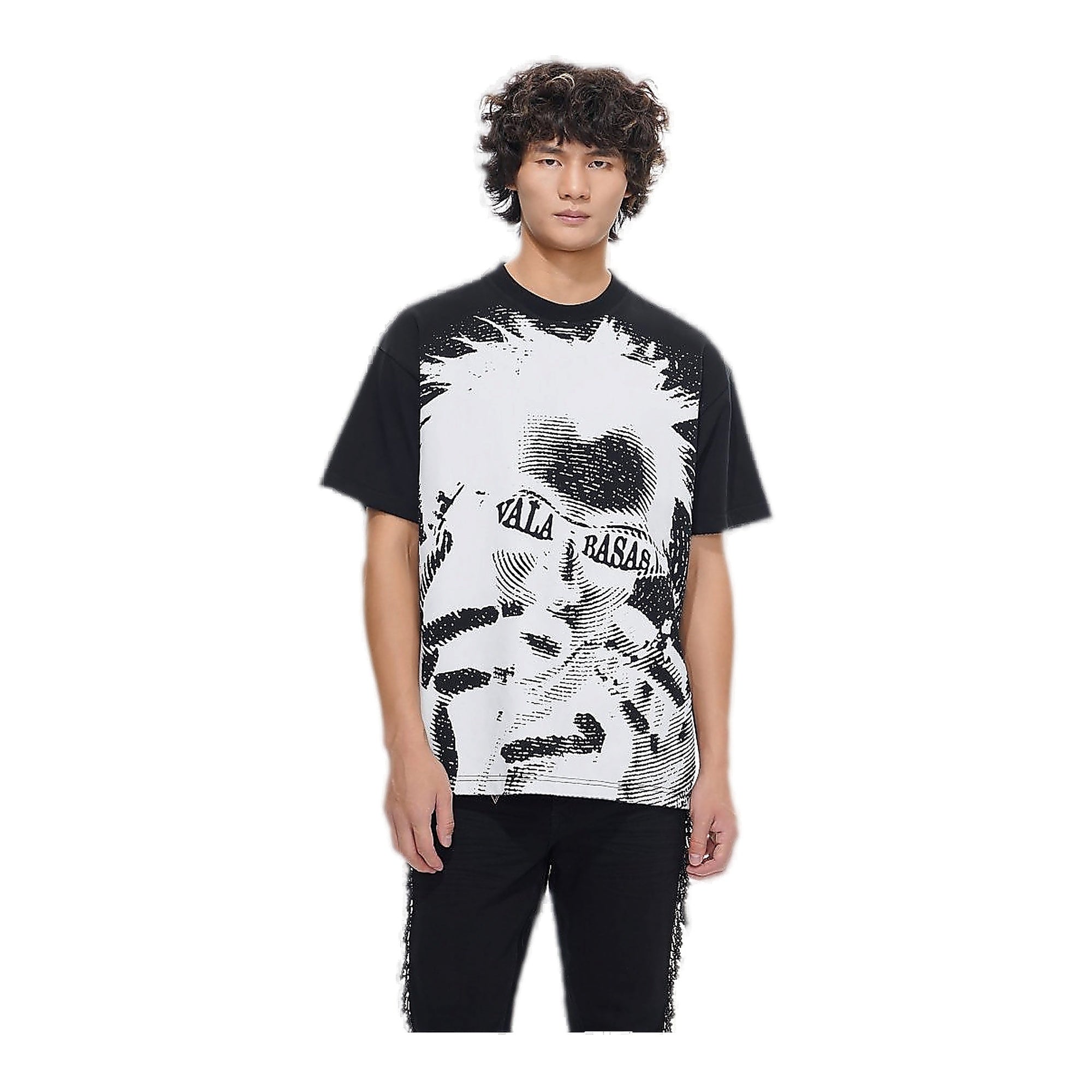 Valabasas Viral Graphic Tee Men's T-Shirt - Black