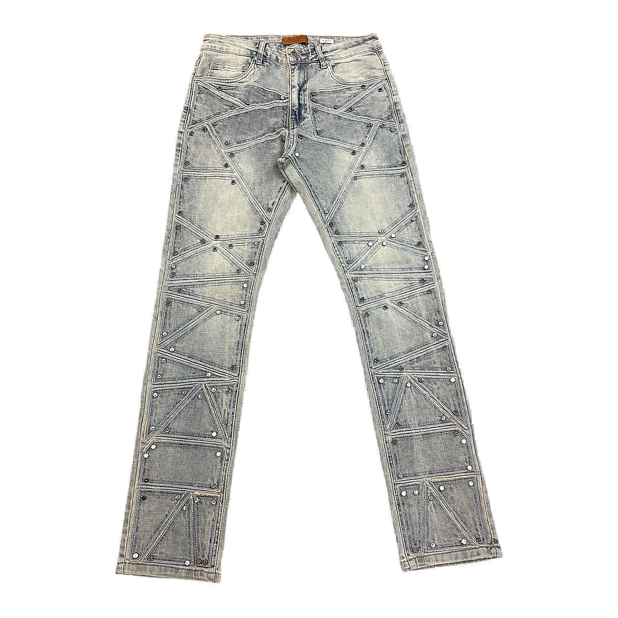 Waimea Geometric Jeans - Slim Fit