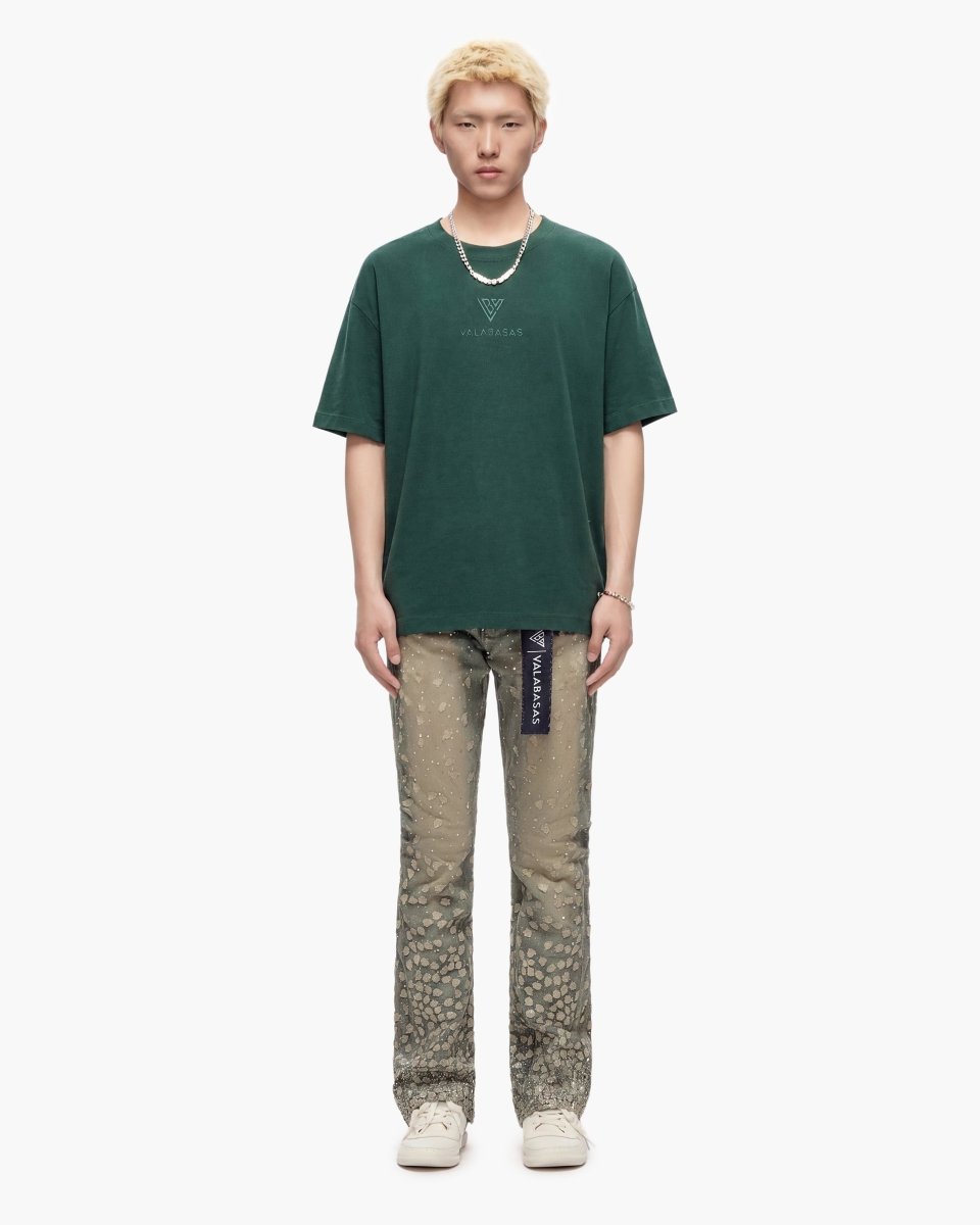 Canite Stacked Vintage Wash Jeans - Valabasas