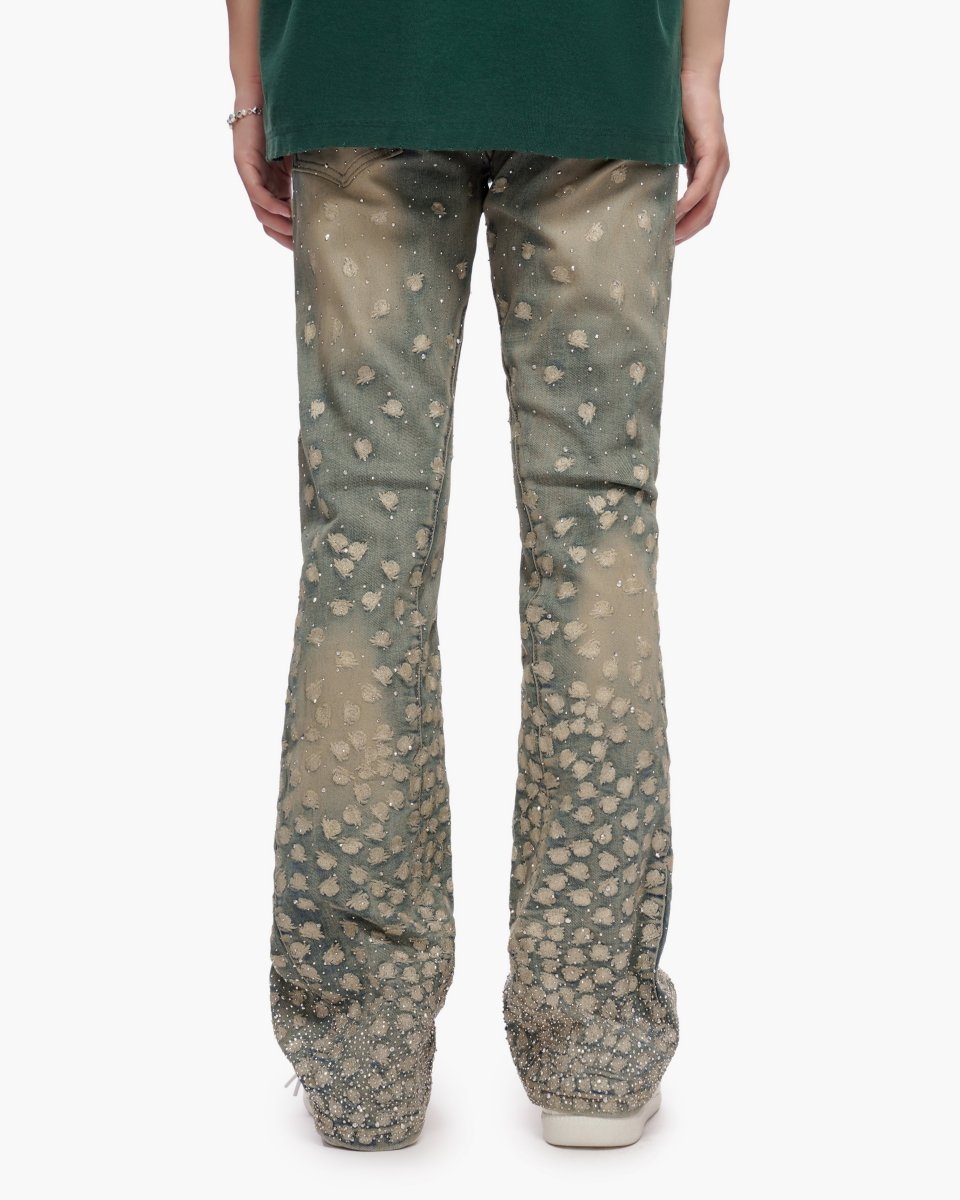 Canite Stacked Vintage Wash Jeans - Valabasas