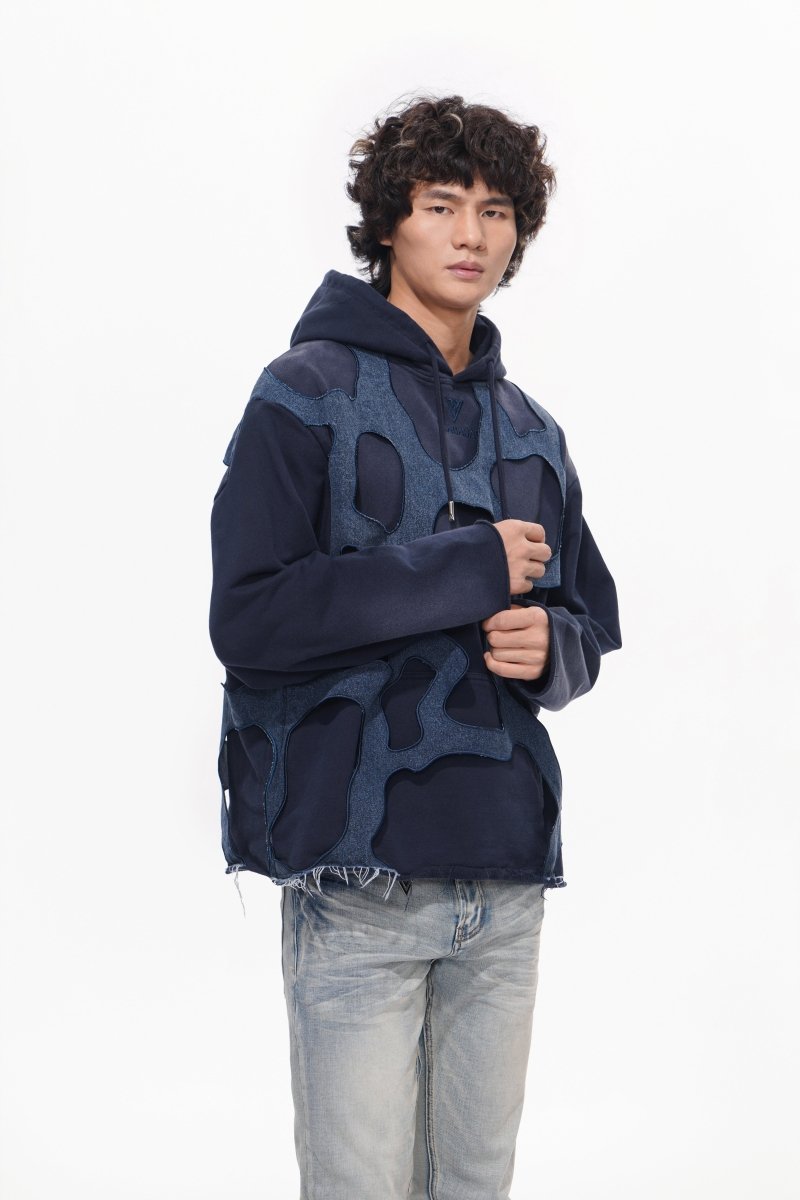 Cappa Blue Hoodie - Valabasas