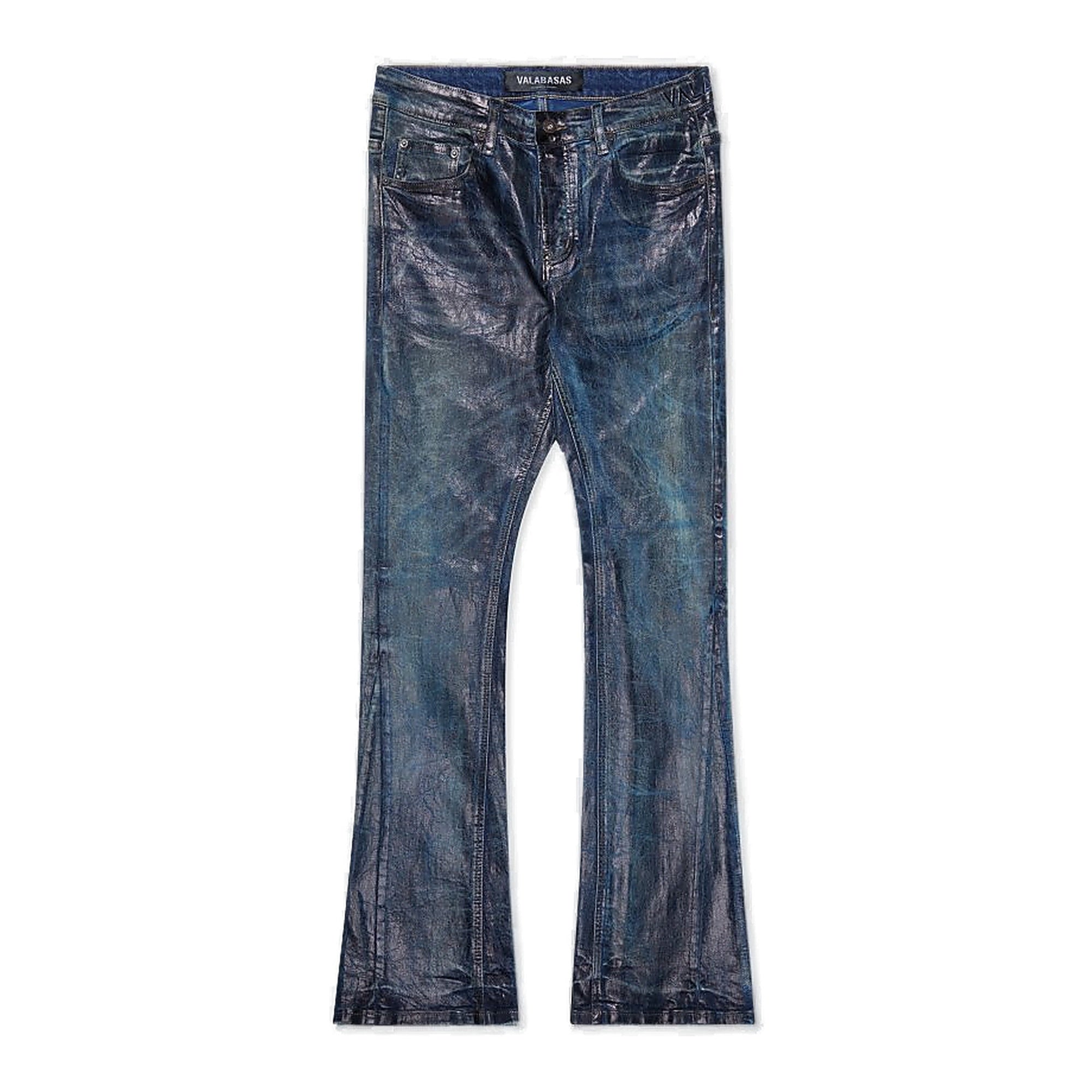 Valabasas Fax Stacked Men's Jeans - Blue