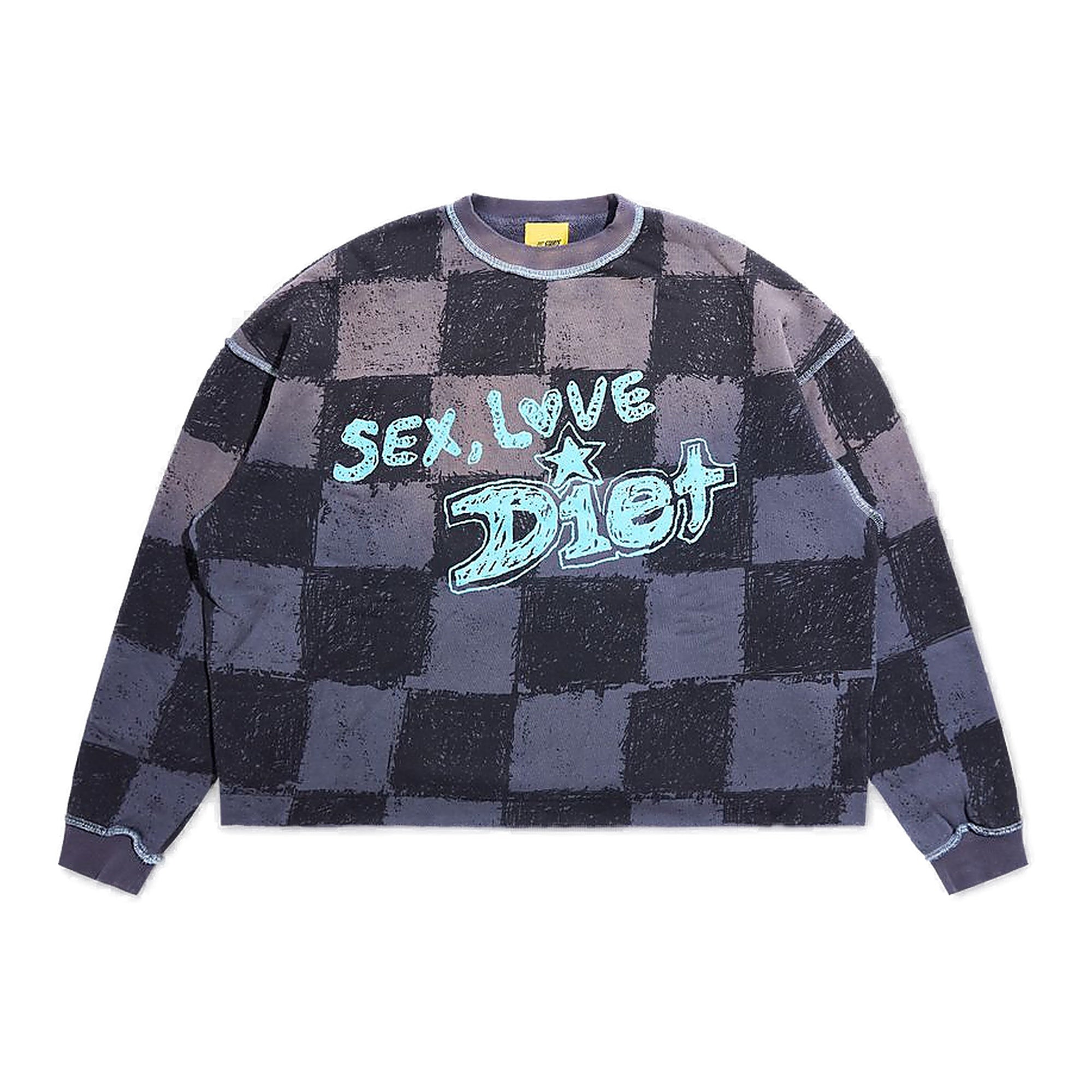 Diet Starts Sl&D Crewneck Sweatshirt - Black