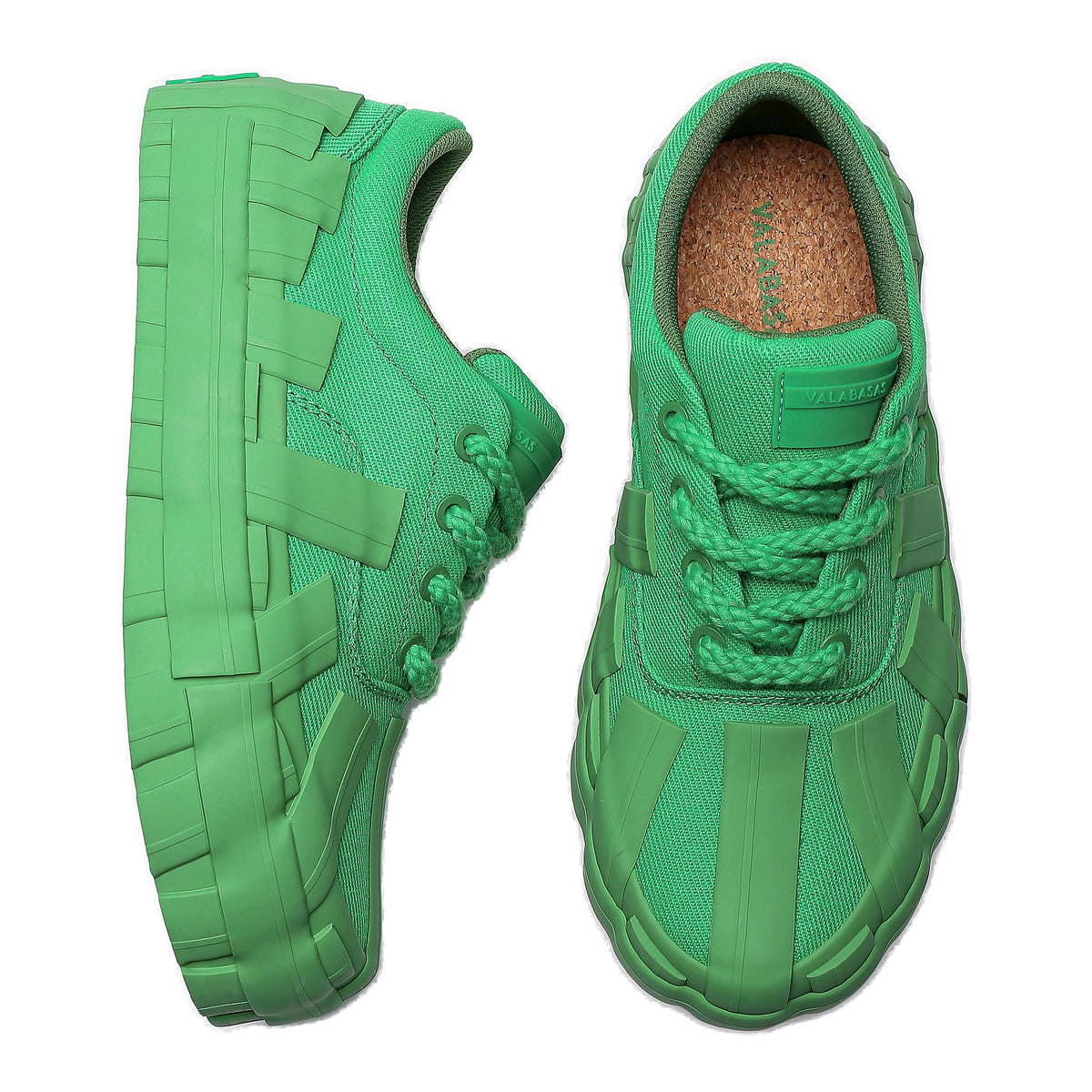 Valabasas Yuratsu Sneakers - Textured Green
