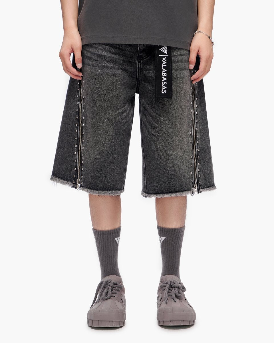 Chosen Jorts Grey Wash - Valabasas