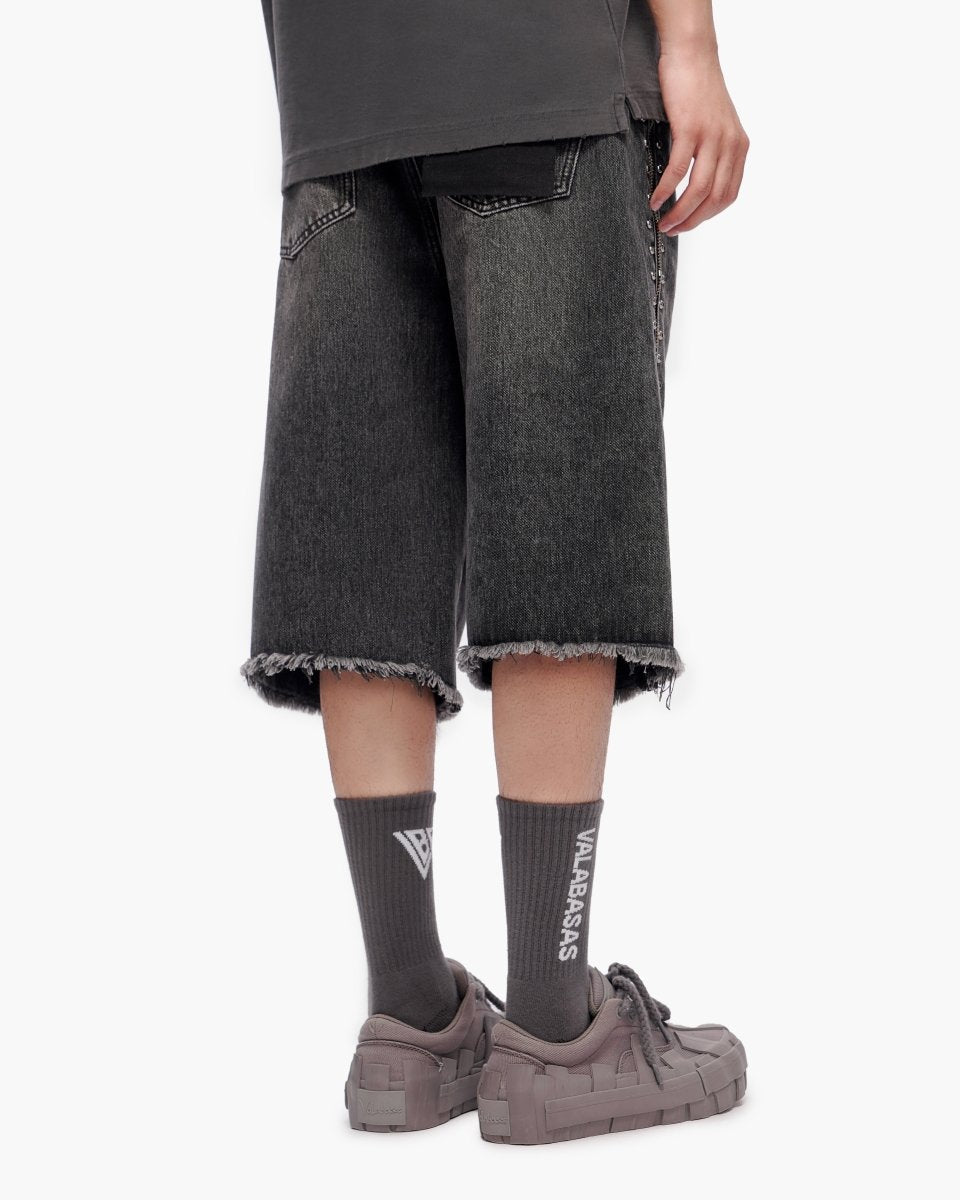 Chosen Jorts Grey Wash - Valabasas